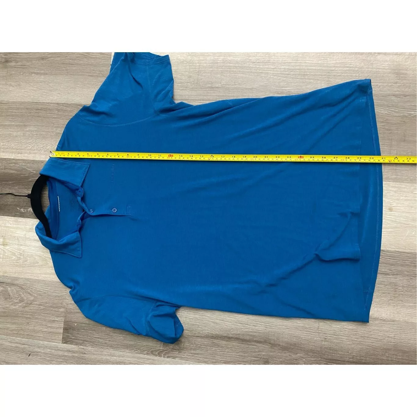 Patagonia Polos Patagonia SOFT Blue Polo Pullover Shirt, Size Large