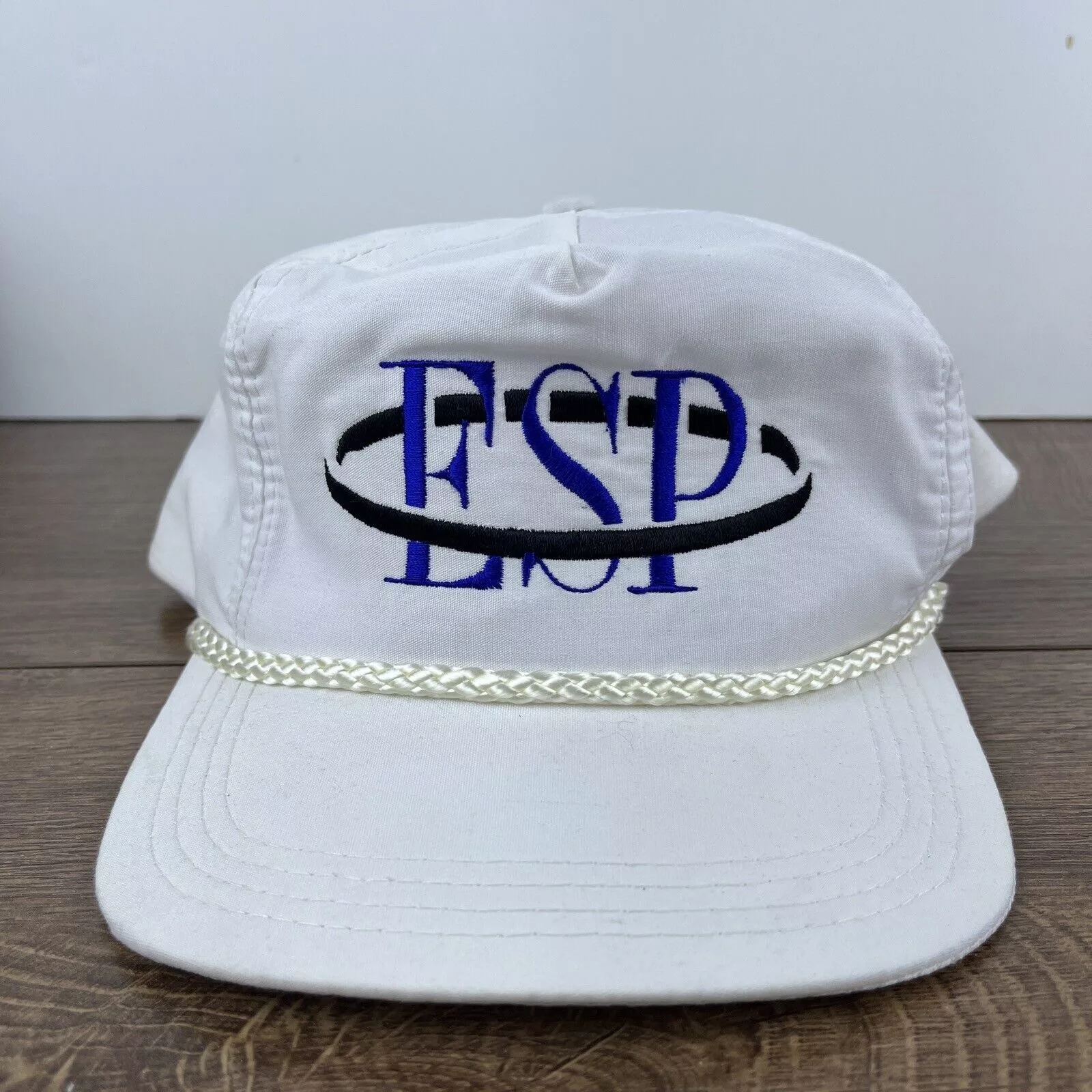 Other Hats Other ESP Hat ESP White Hat Adjustable Adult Size Hat White Cap