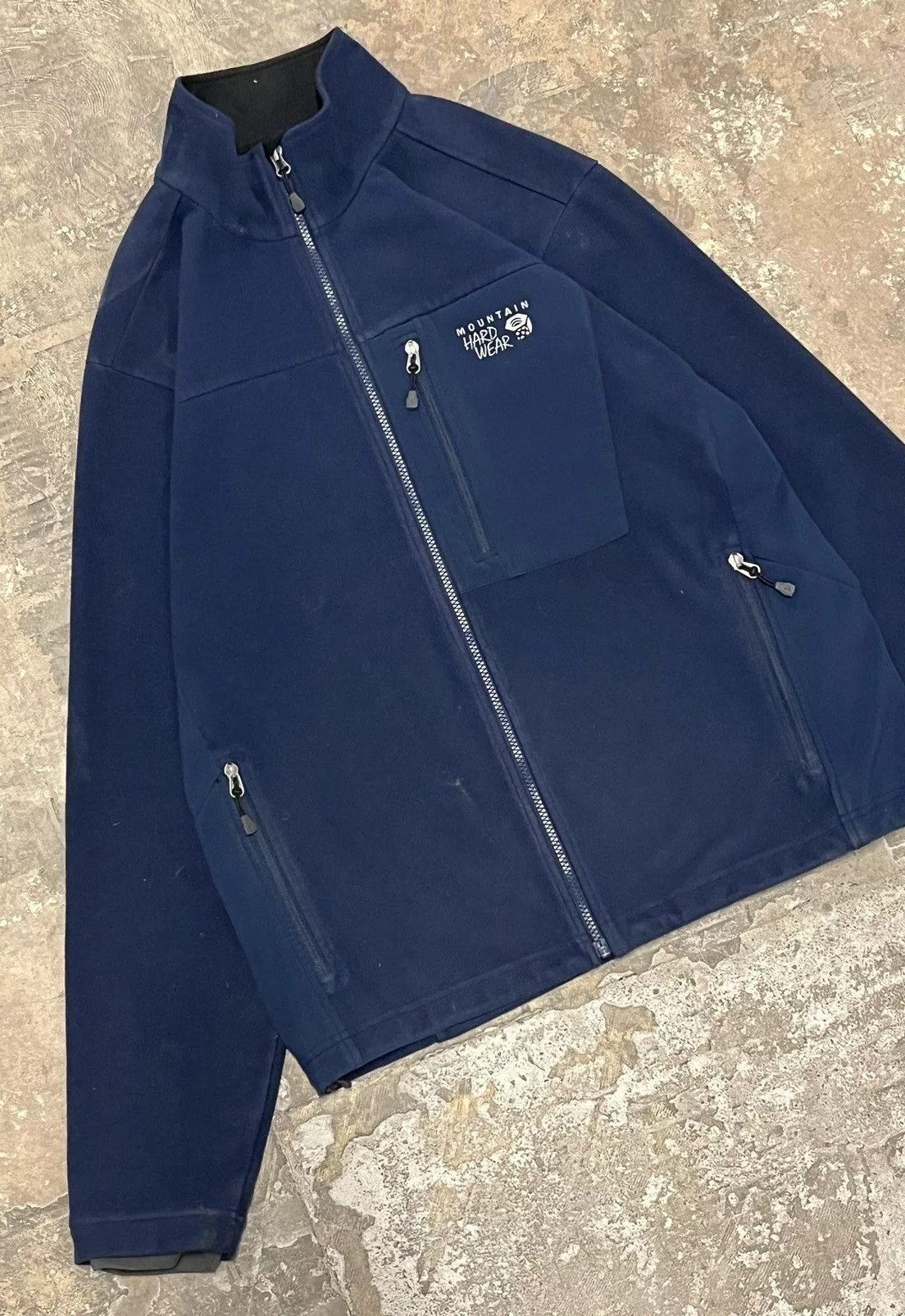 Mountain Hardwear Light Jackets Mountain Hardwear Mountain hardware lightweight zip up jacket Blue Gorpcore