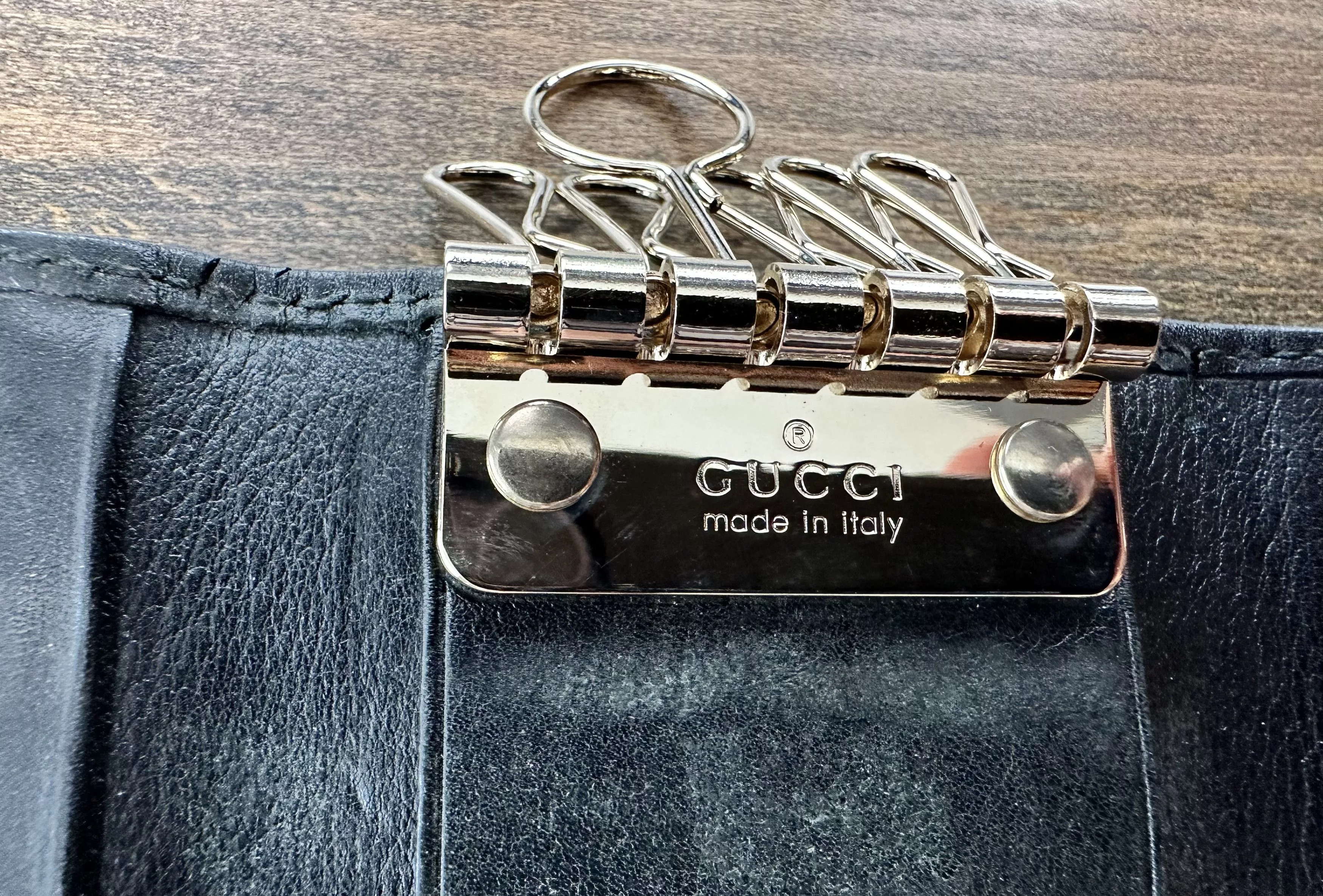 Gucci Wallets Gucci P. Chiavi Keyholder Black