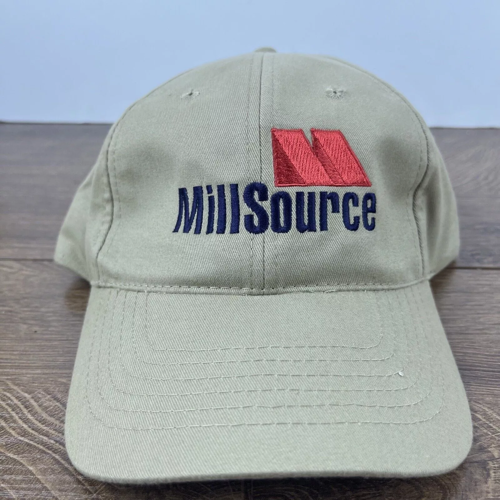 Other Hats Other Mill Source Hat MillSource Adjustable Hat Tan Hat Adjustable Brown