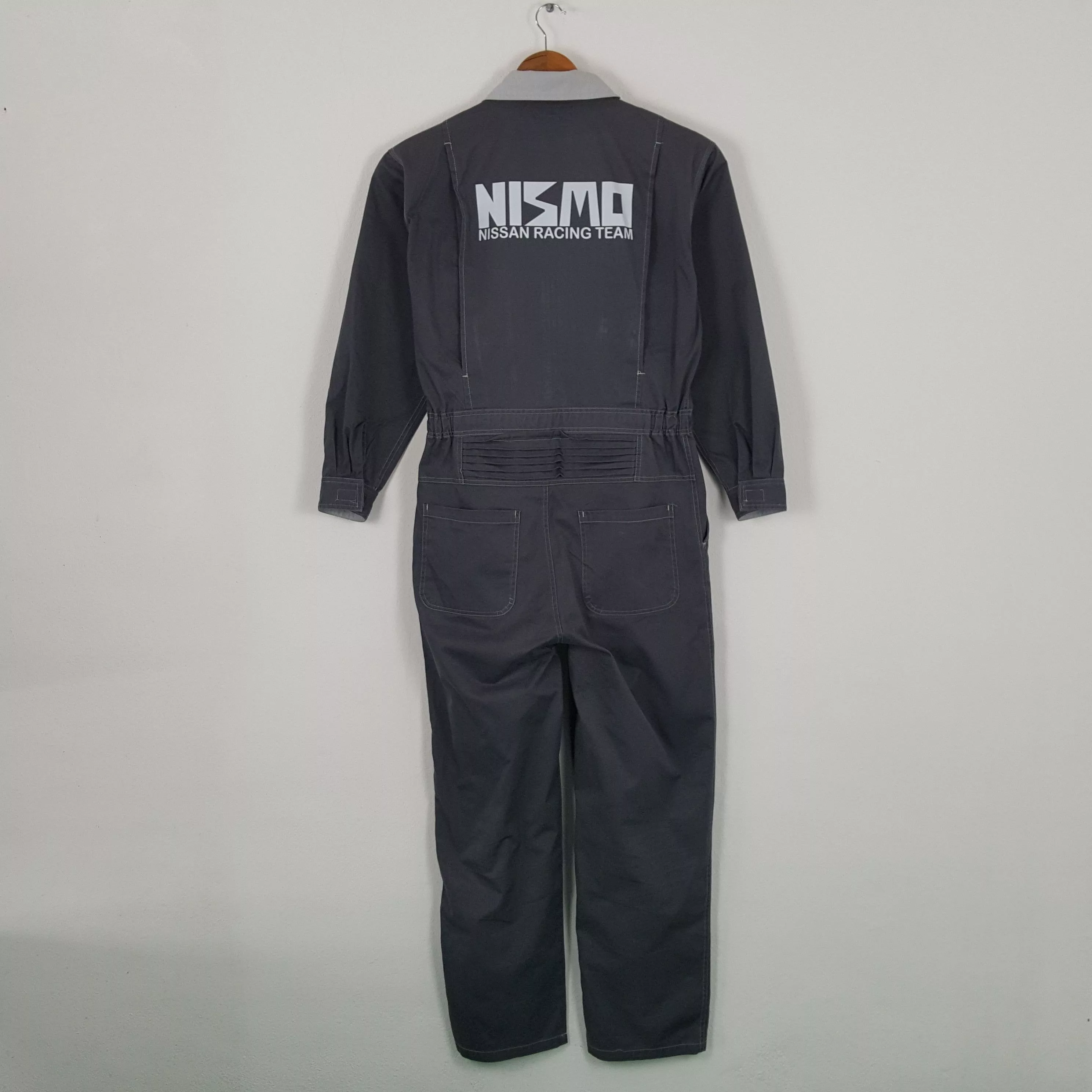 Japanese Brand Light Jackets Japanese Brand × Vintage Vintage NISMO NISSAN RACING TEAM Japanese Custom Coverall Gray