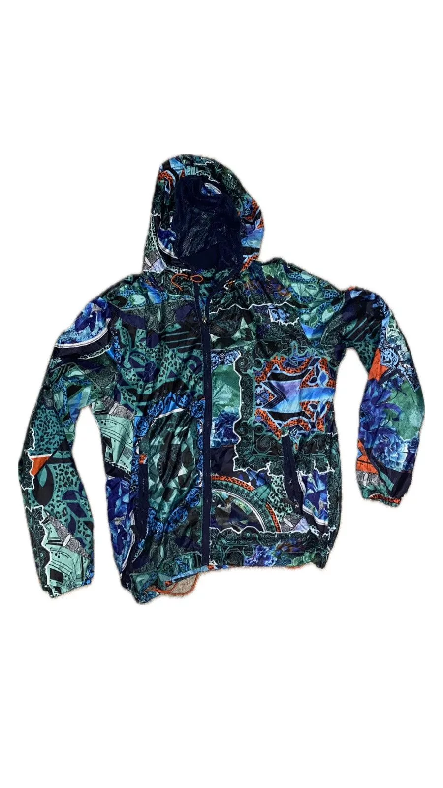 Versace Light Jackets Versace multicolored windbreaker