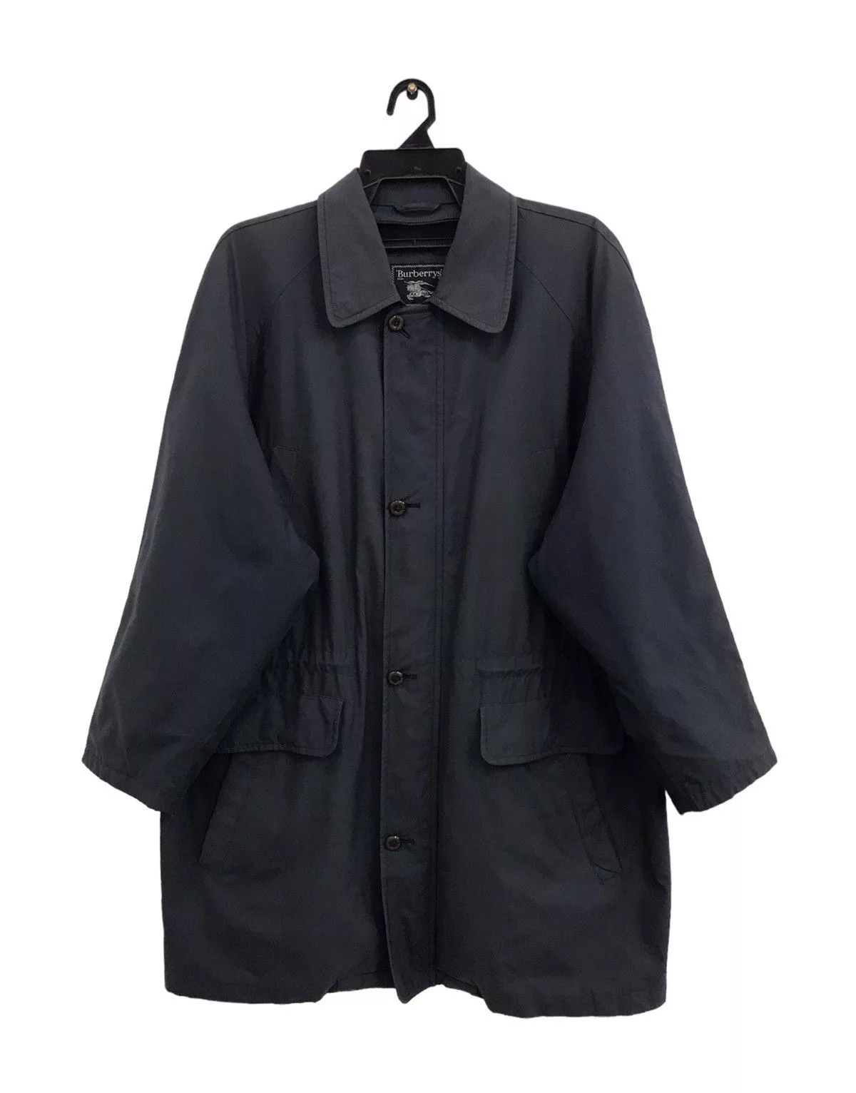 Burberry Light Jackets BURBERRYS LONG JACKET Blue