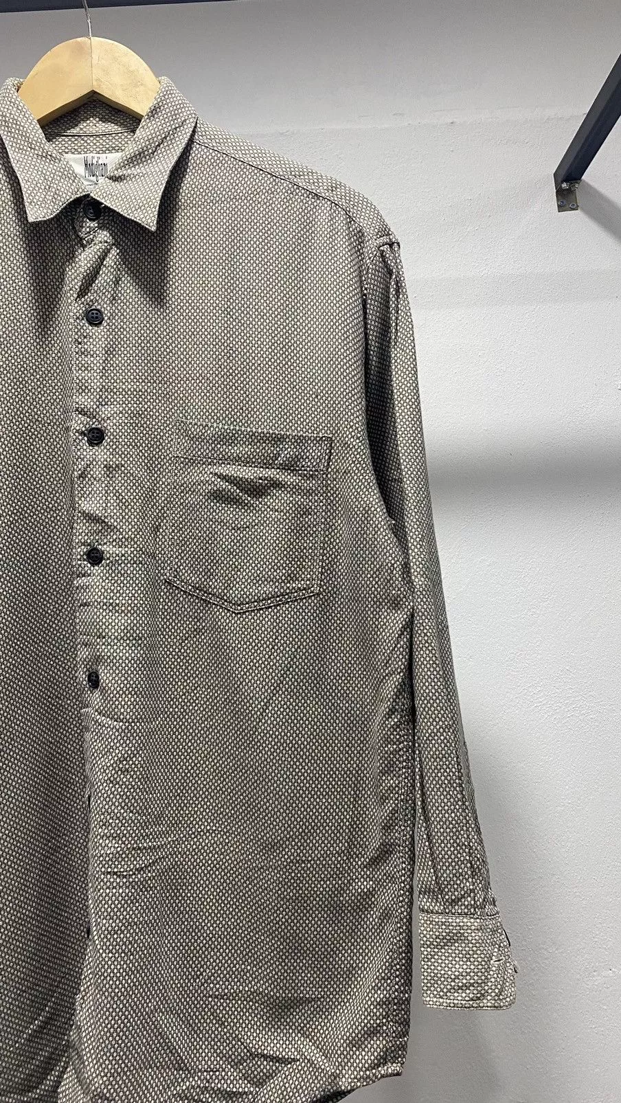 Vintage Shirts Button Ups Vintage 🚨FINAL DROP🚨 Modigliani Italy Snake Skin Formal Shirt White