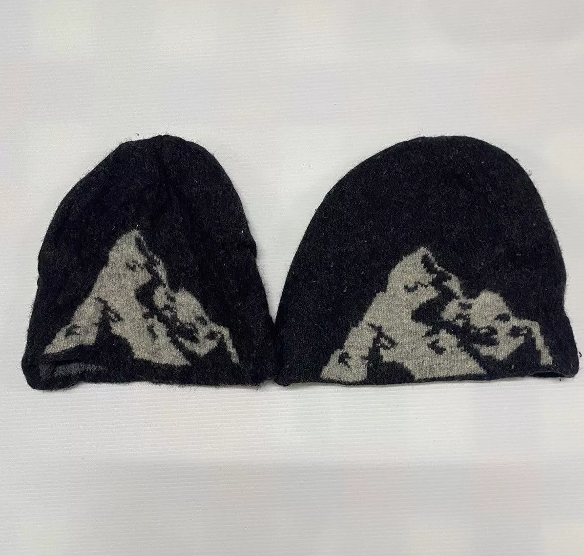 Montbell Hats Bulk 2 Pieces Montbell Beanie Hats Black Gorpcore