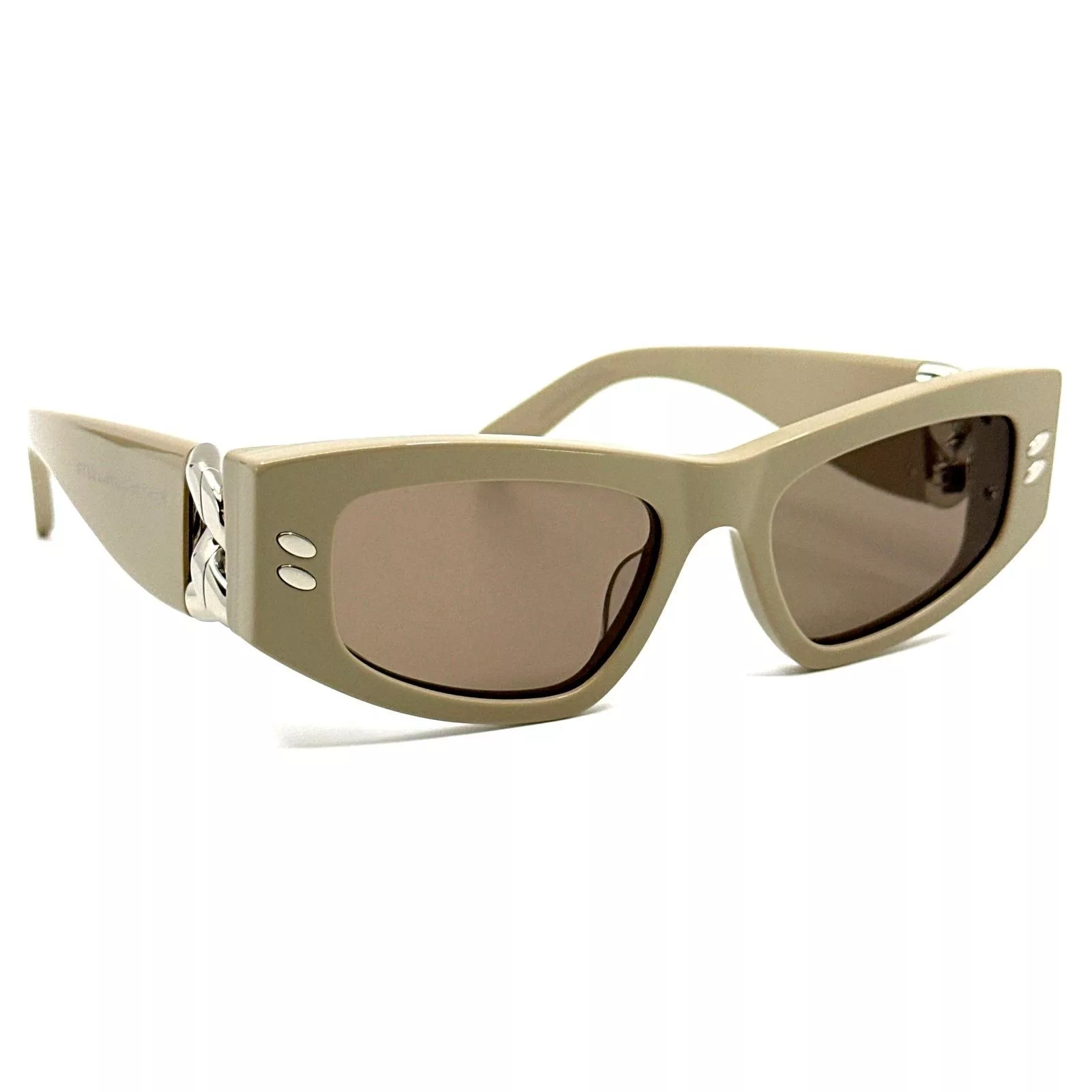 New, STELLA McCARTNEY Sunglasses SC40058I 45E Authentic Gray