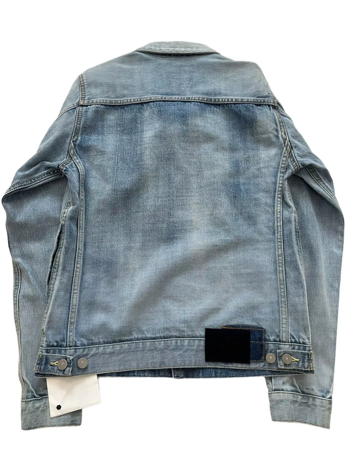 Visvim Denim Jackets Visvim Sz2 19SS 101 Social Sculpture Distressed Denim Jacket Blue