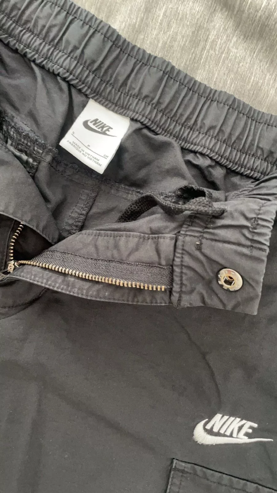 Nike Casual Pants Nike cargo pants Black