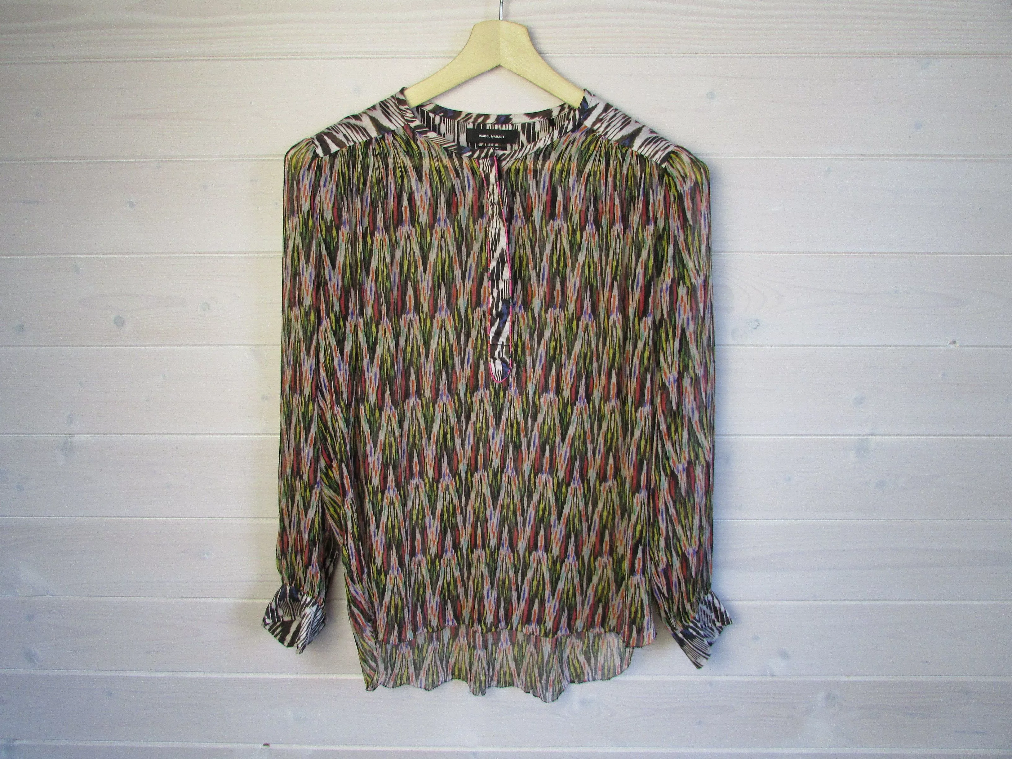 Isabel Marant Blouses Isabel Marant Women's Silk Shirt Buttons Multi
