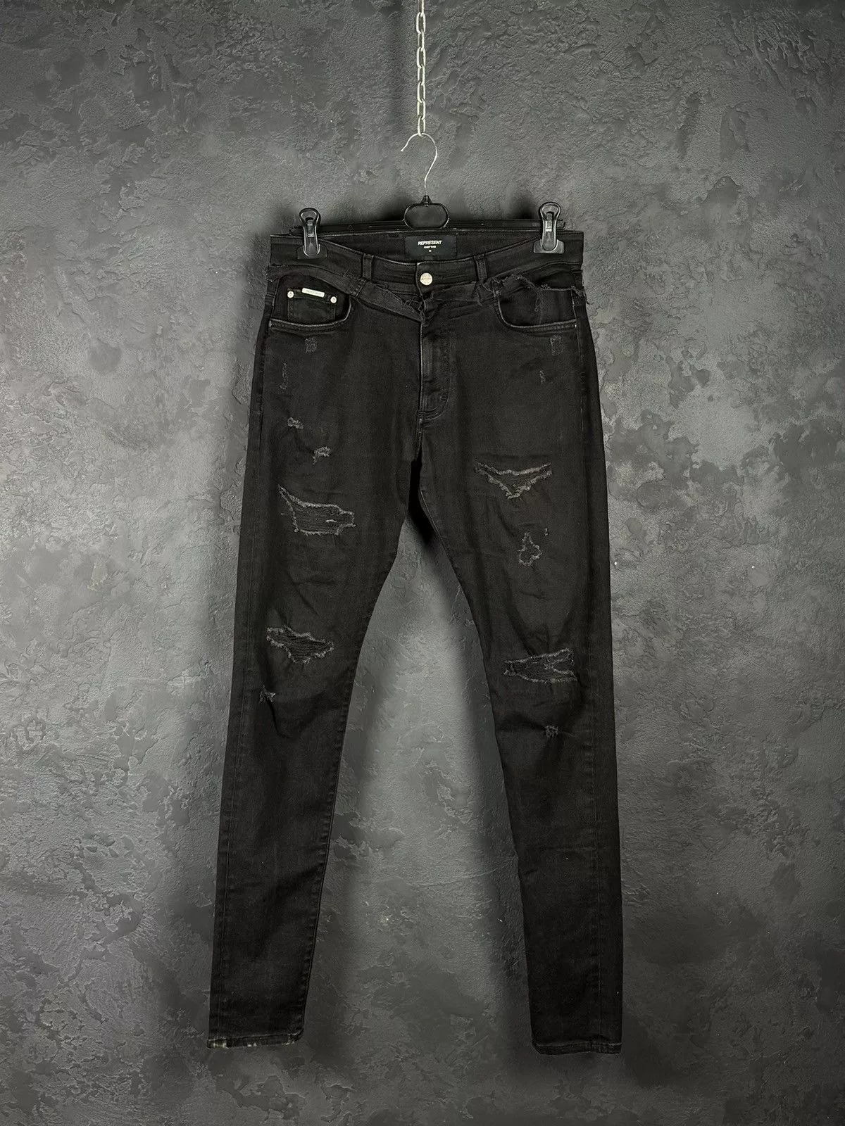 Represent Clo. Denim Represent Clo. Represent London Skinny Jeans Denim Pants Gray