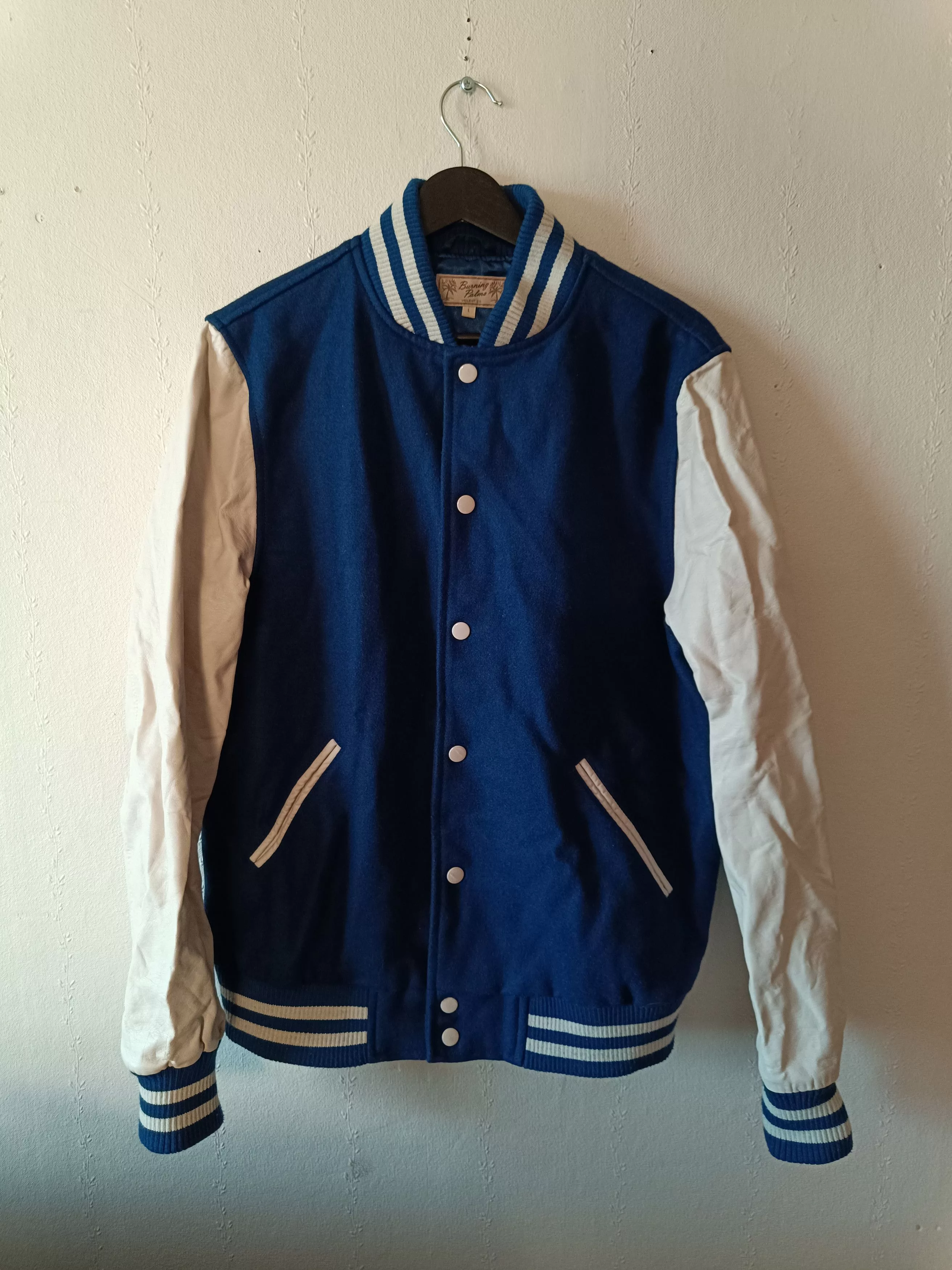 Other Jerseys Other Burning Palms - Baseball/College jacket Multi Vintage