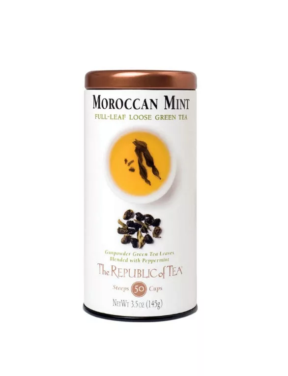 Moroccan Mint Green Full Leaf 3.5 oz Tea