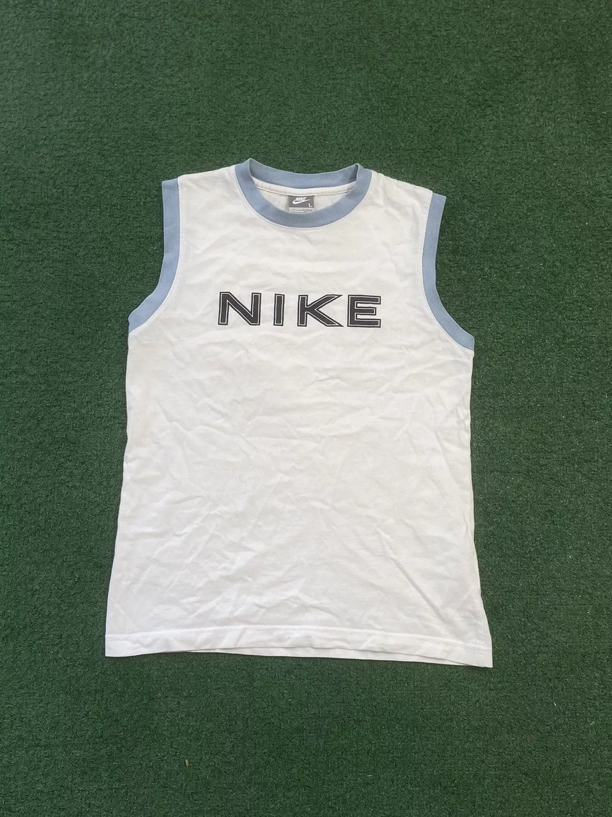 Nike Tank Tops Sleeveless Nike tshirt vintage White