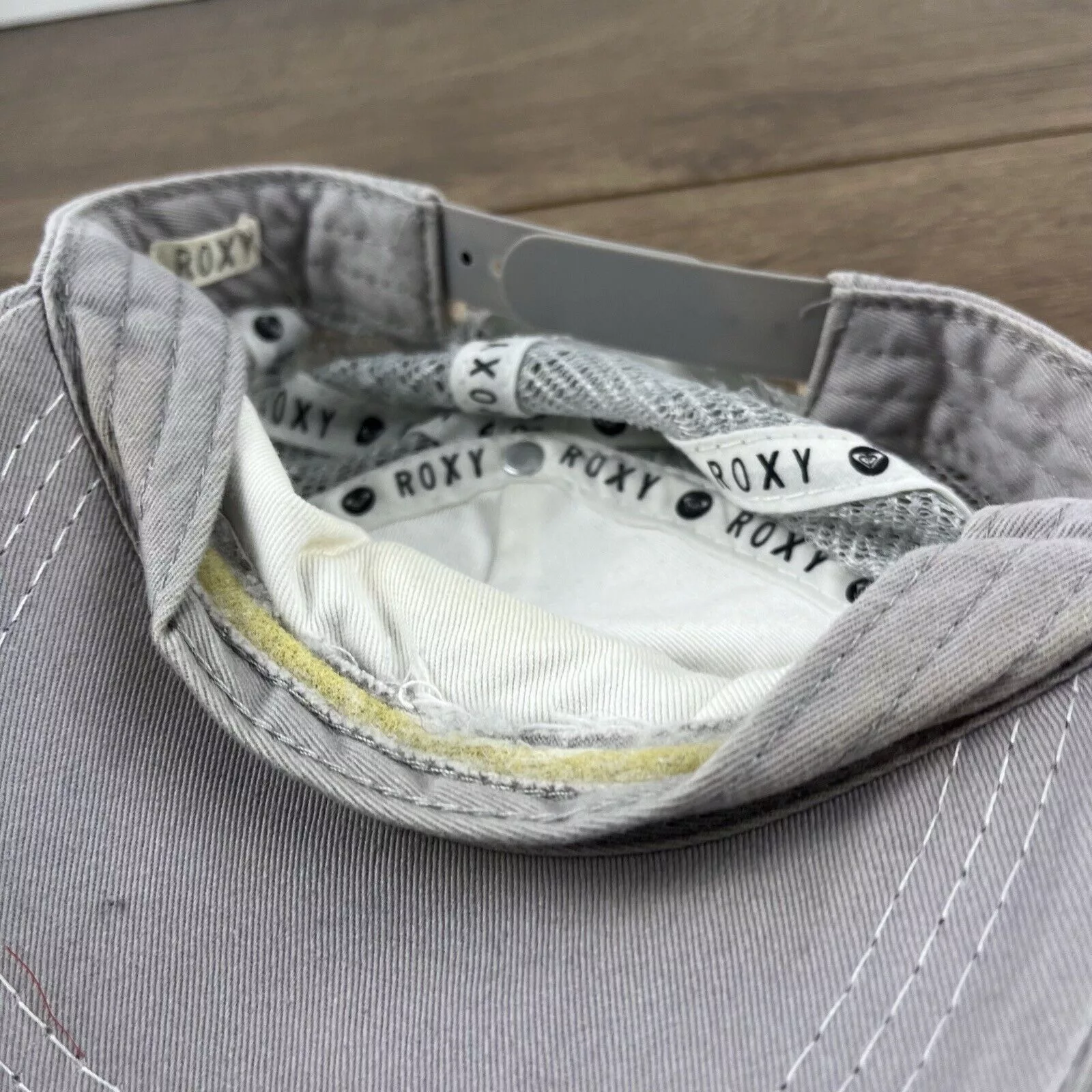 Other Hats Other Roxy Gray Hat ROXY Adjustable Hat White Adjustable Hat White