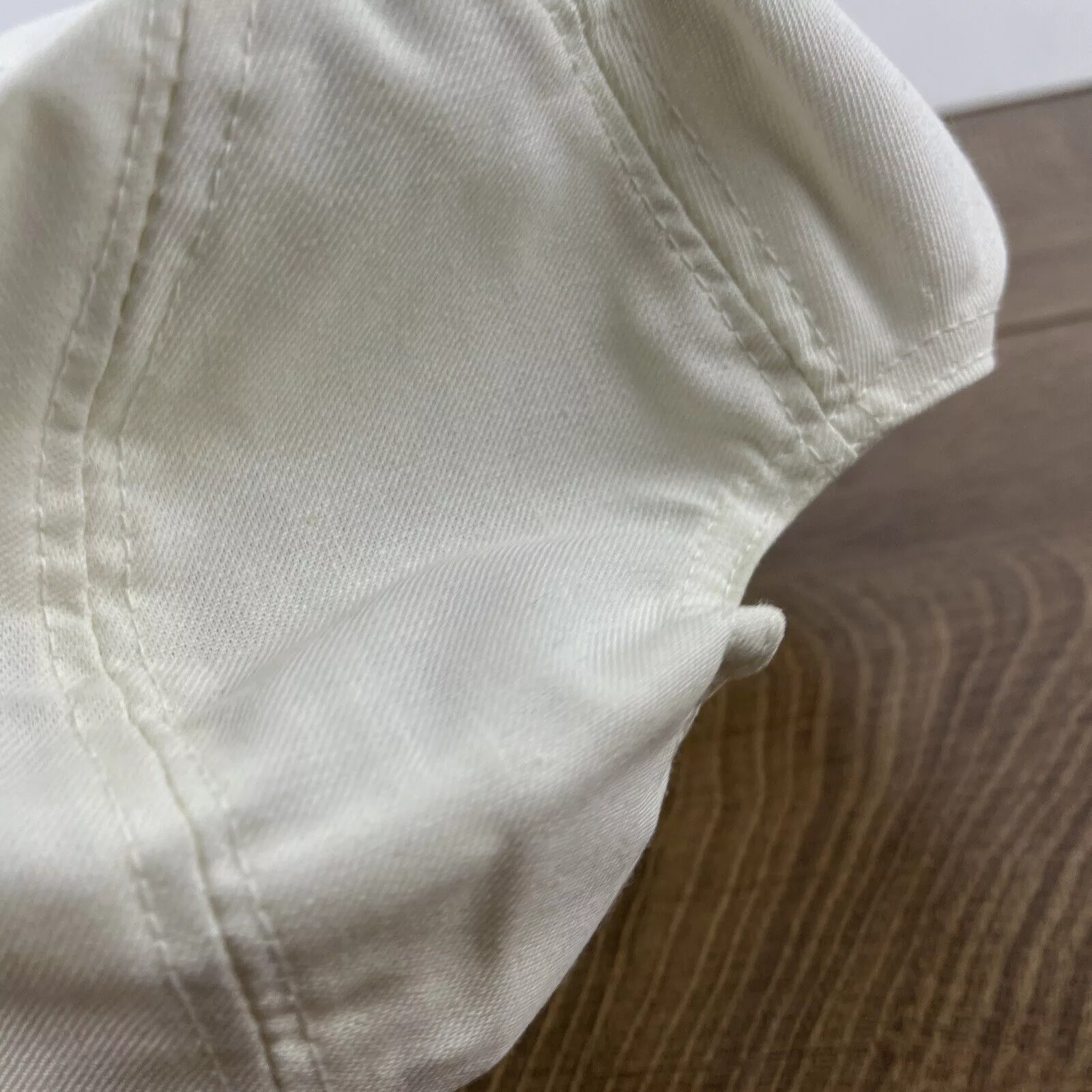 Other Hats Other Plain White Hat White Hat Plain Adjustable Snapback Adult Si