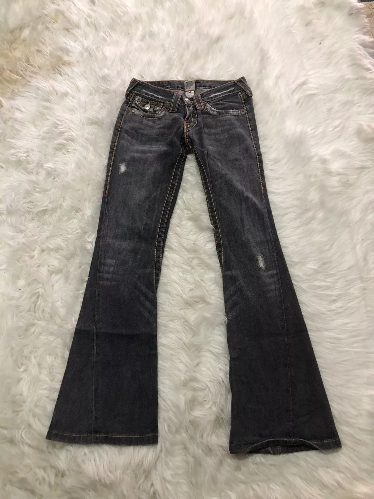 True Religion Denim True religion Joey Big T made in USA bootcut style Black Vintage