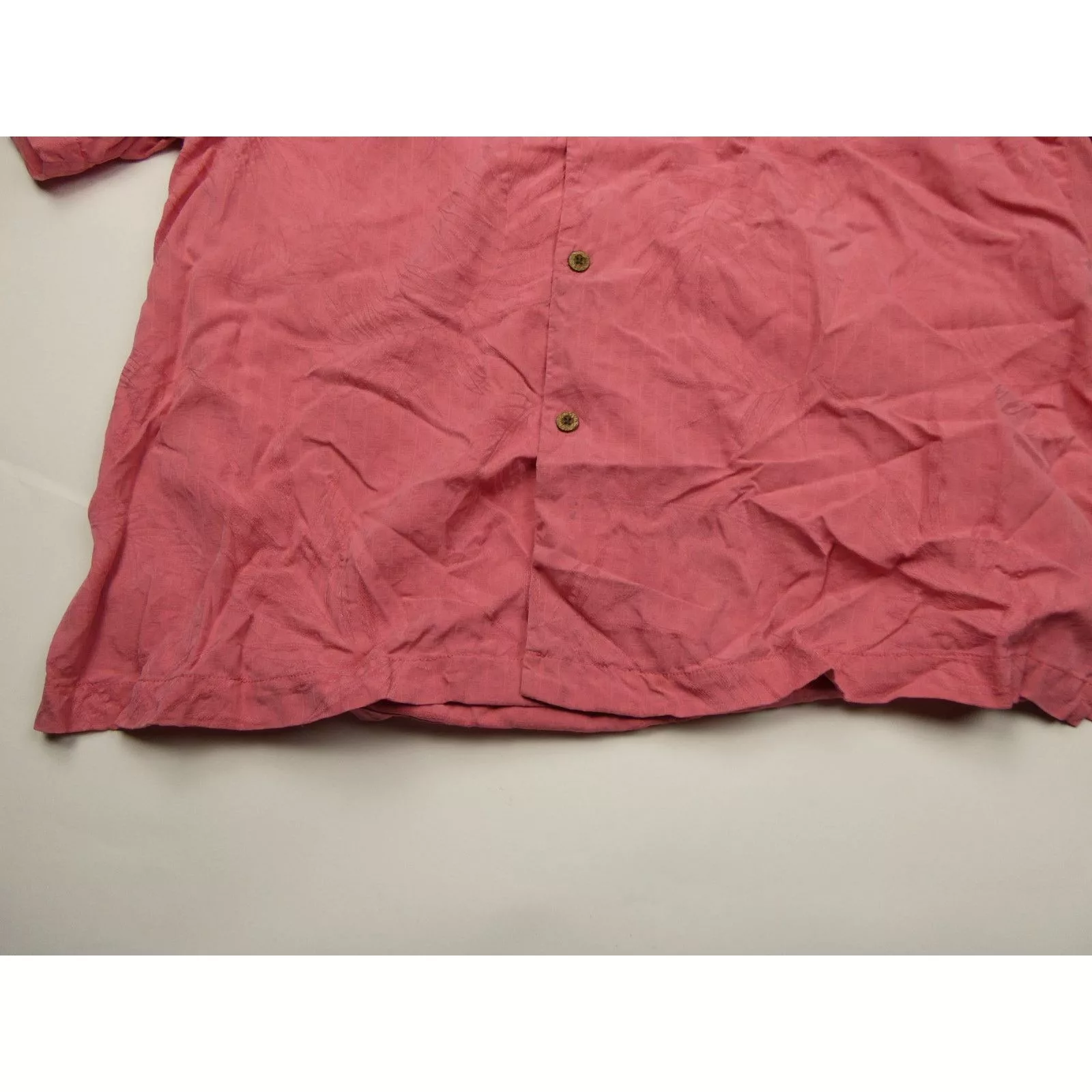 Tommy Bahama Shirts Button Ups Tommy Bahama button-down shirt, XL, 100% silk, salmon color Red