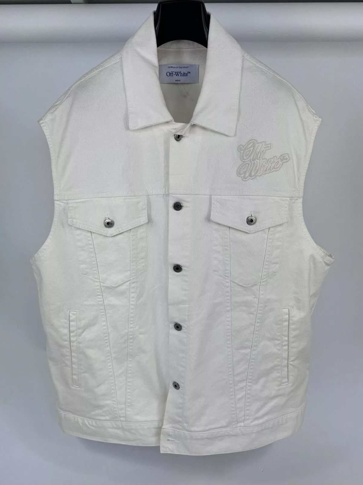 Off-White Vests Off-White OVERSIZED DENIM VEST