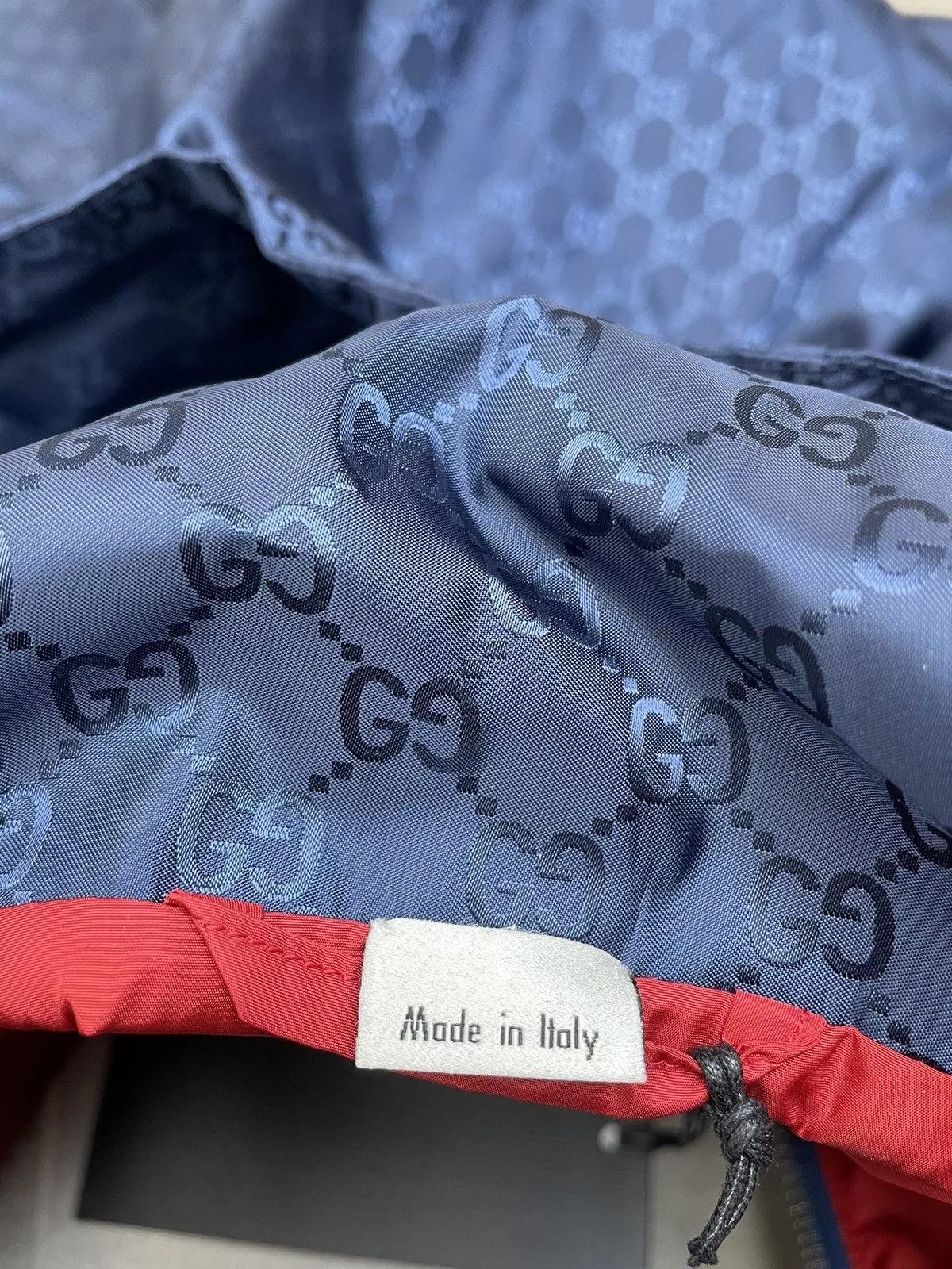 Gucci Light Jackets Gucci GG jacquard nylon jacket Multi