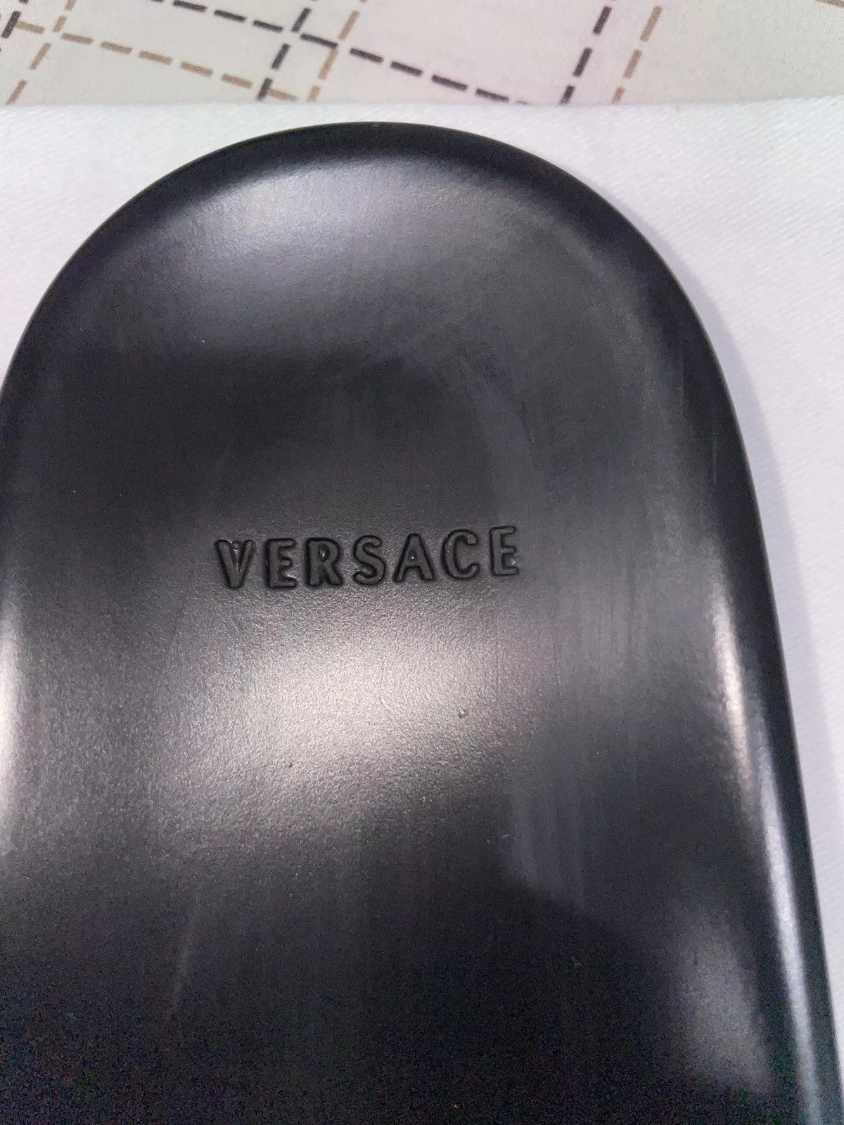Versace Sandals Versace Pool Slides Gomma Black
