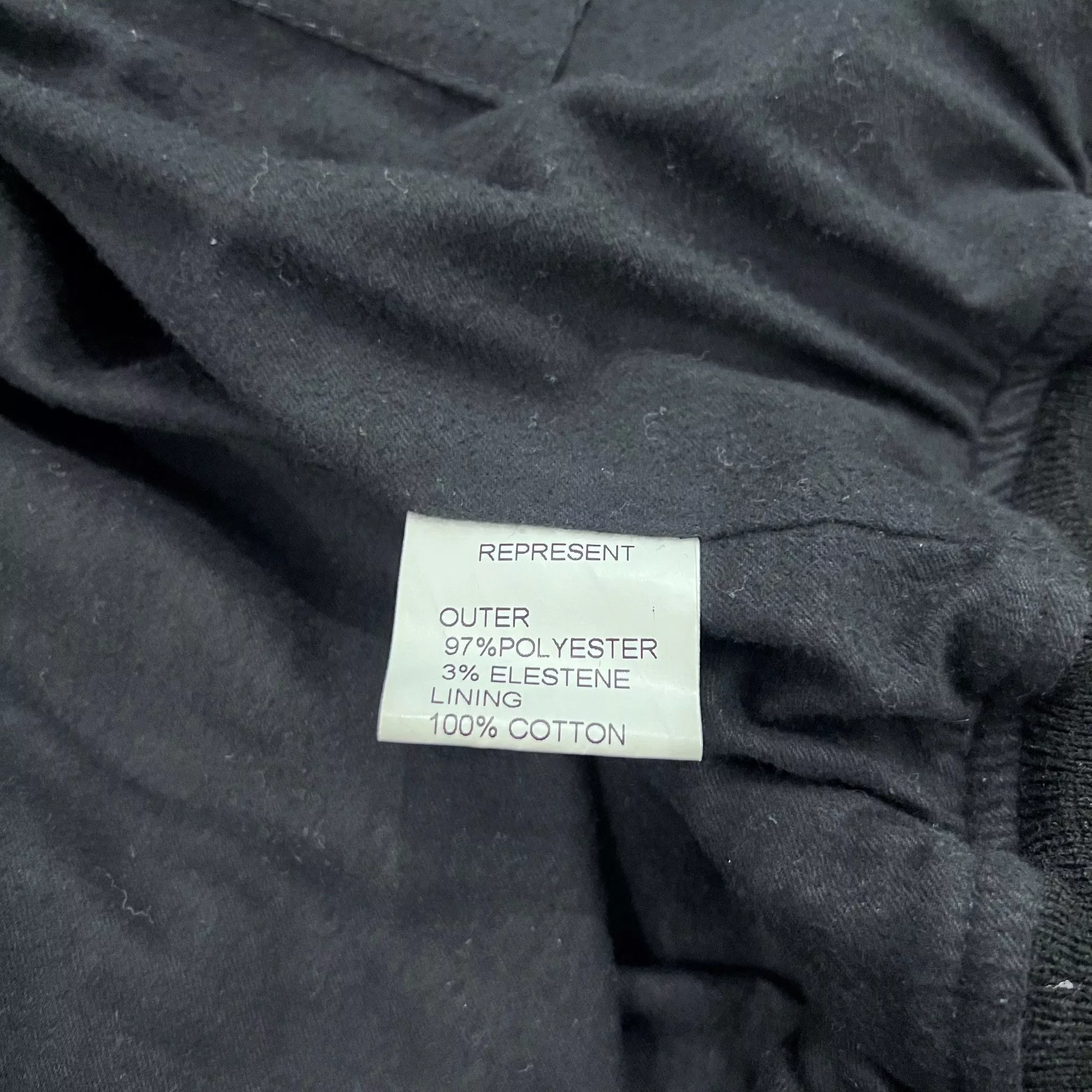 Other Bombers Other × Represent Clo. SUPER RARE! Mr. Flawless X Represent Bomber Polyester Jacket Black