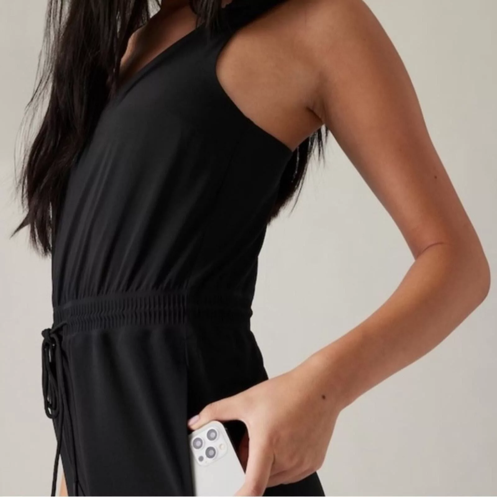 Athleta Jumpsuits Athleta Savannah Wide Leg Jumpsuit Black Size 10