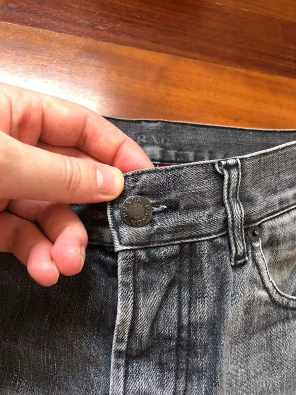 Prada Denim Jeans Gray
