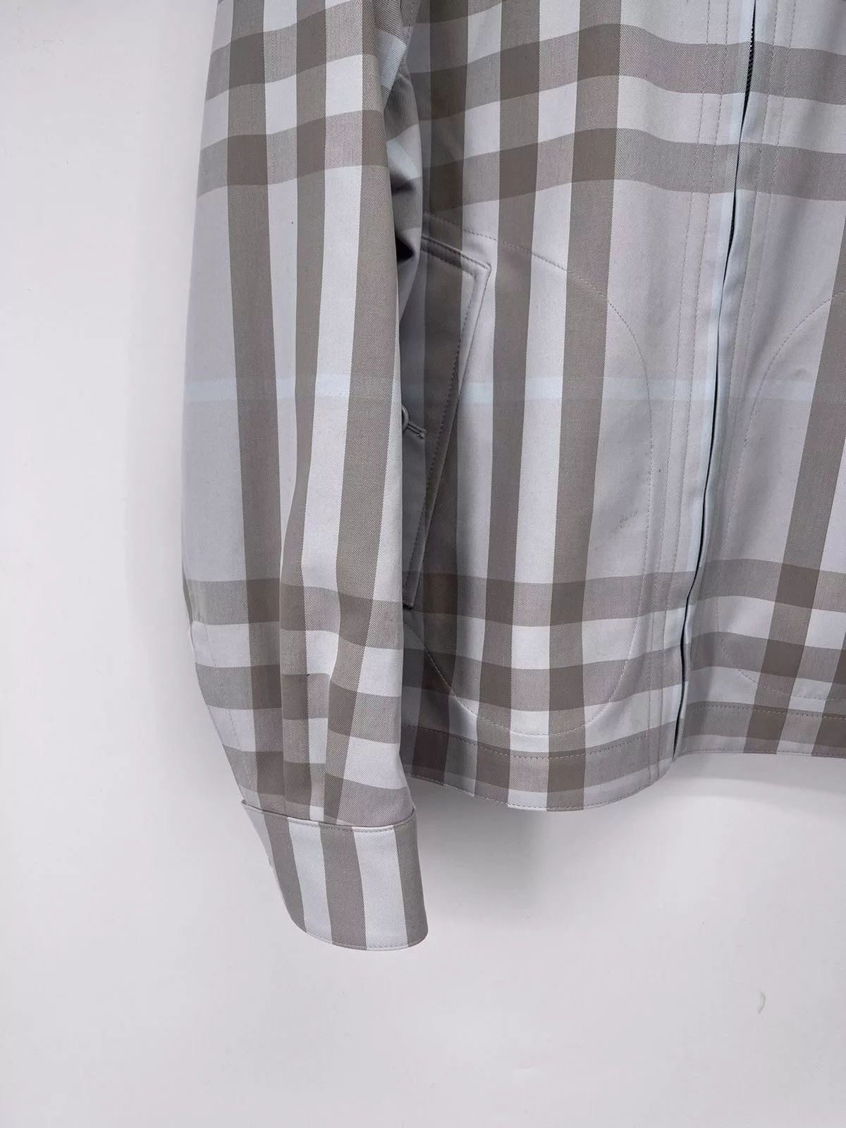 Burberry Bombers Burberry Fitzroy Jacket Size M Gray