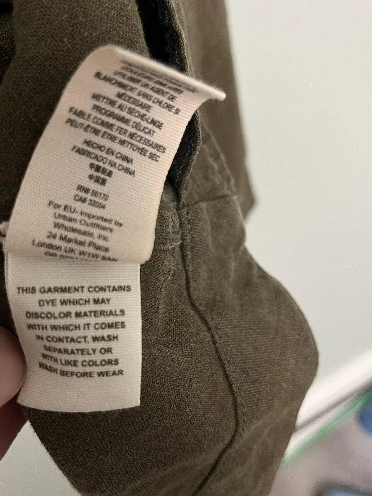 Free People Jackets Free People Linen jacket. Small Green