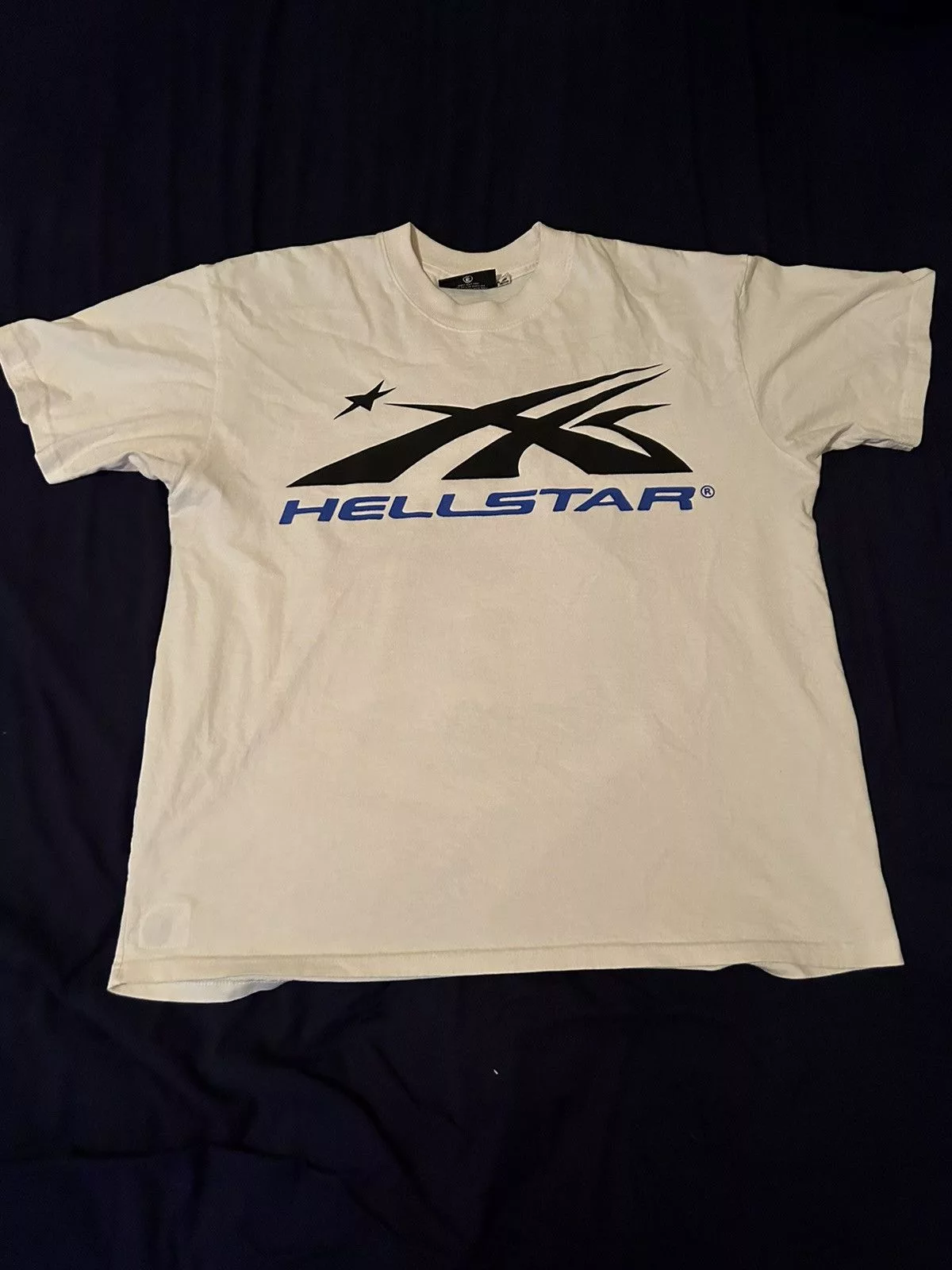 HELLSTAR Short Sleeve T Shirts Hellstar sports logo tee Beige