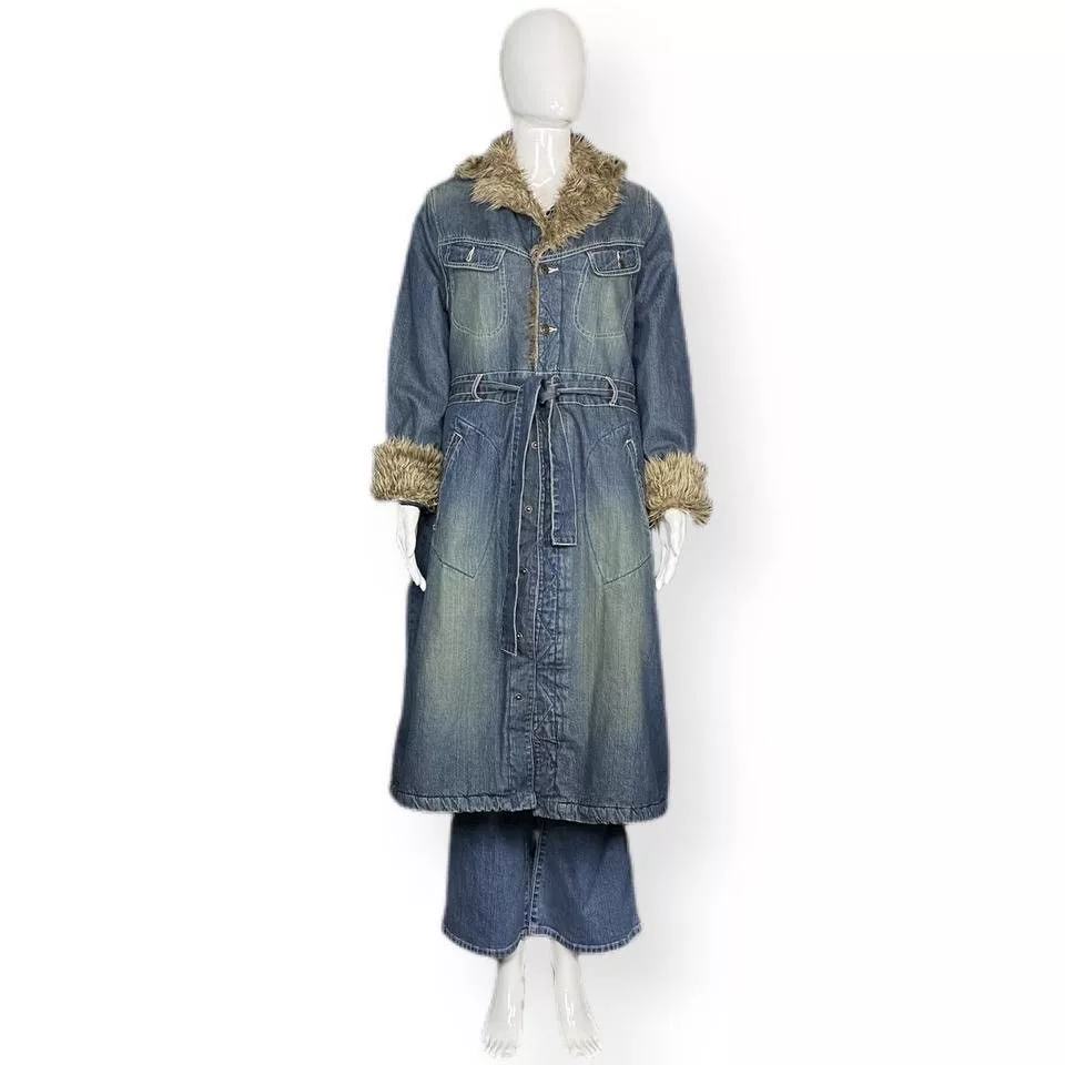 Other Coats Other Afghan Penny Lane Coat Blue