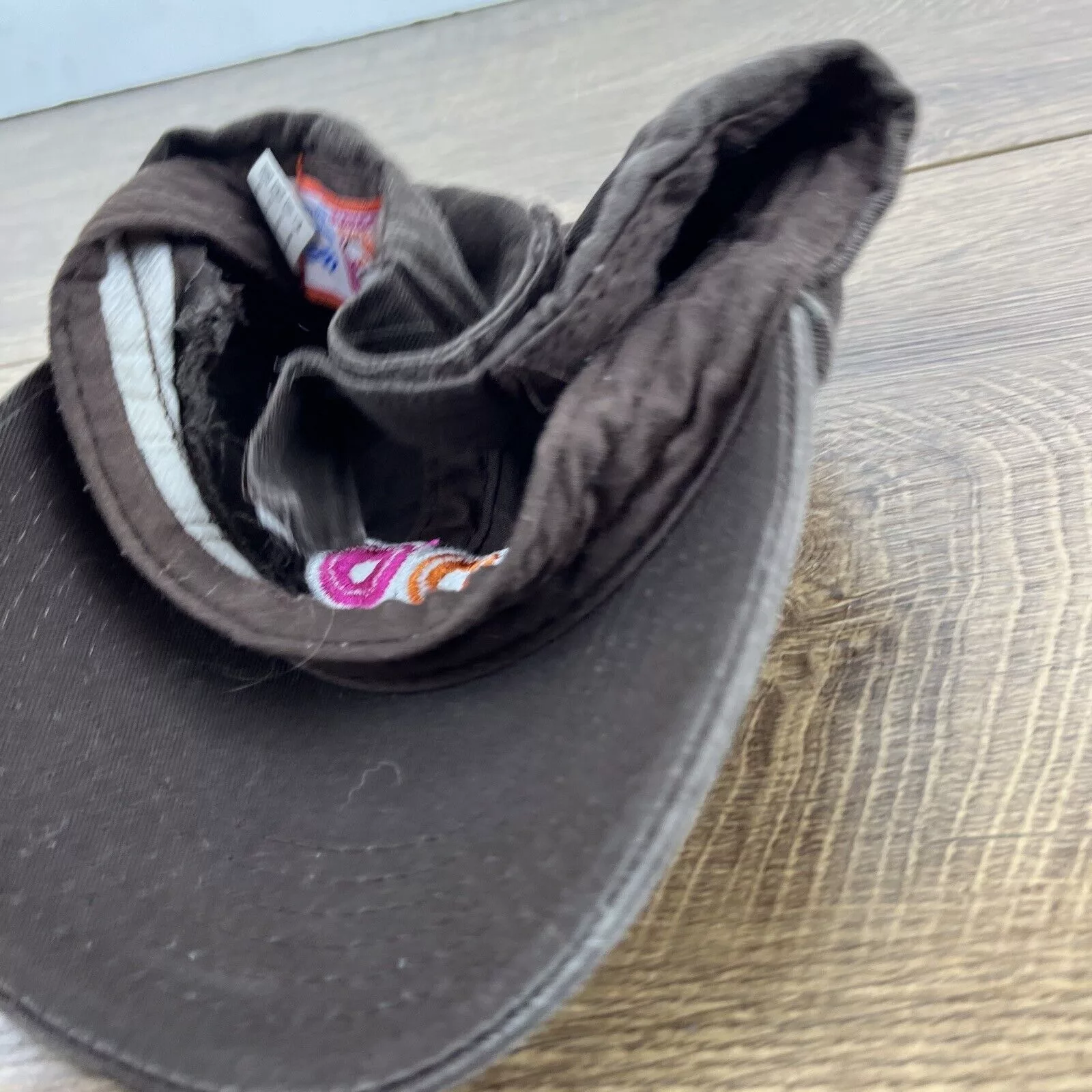 Other Hats Other Dunkin' Donuts Hat Tan Hat Adjustable Adult Size Hat Brown T