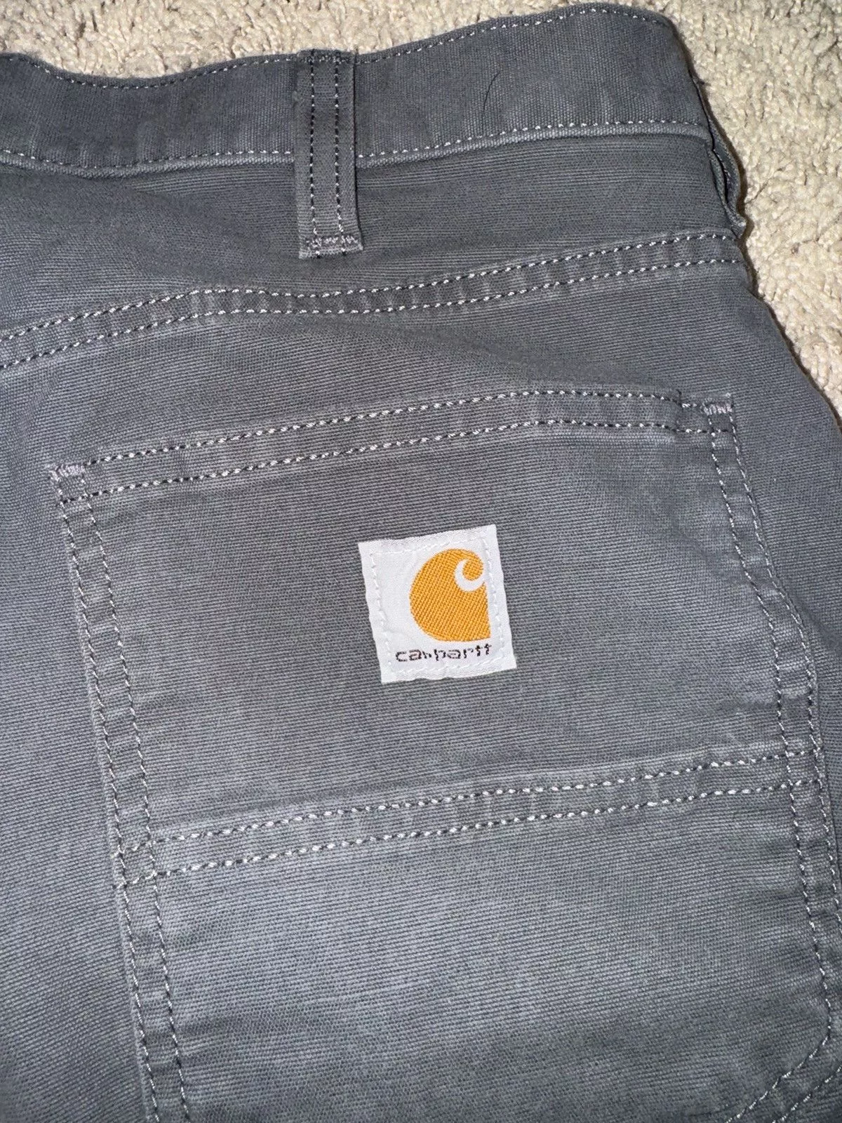 Carhartt Denim carhartt grey work pants Gray