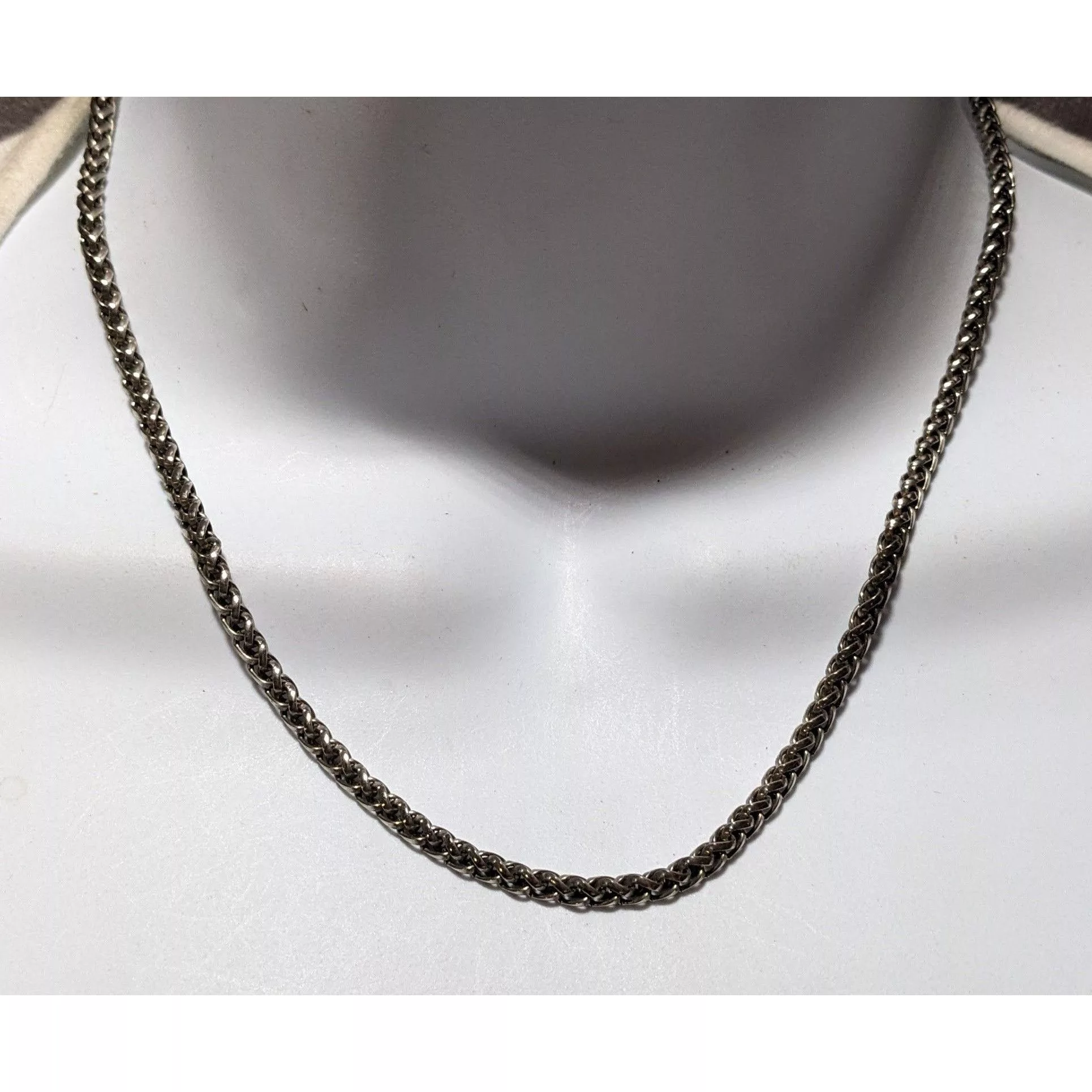 Other Necklaces Other Silver Braided Chain