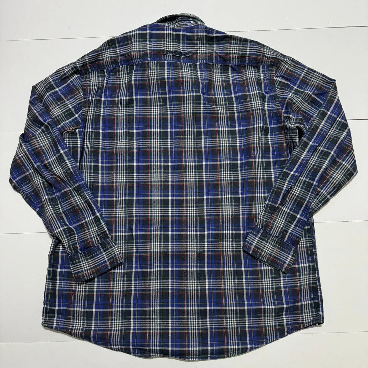 camel active Shirts Button Ups Camel Active Men’s Shirt Multicoloured Regular Fit Plaid Blue