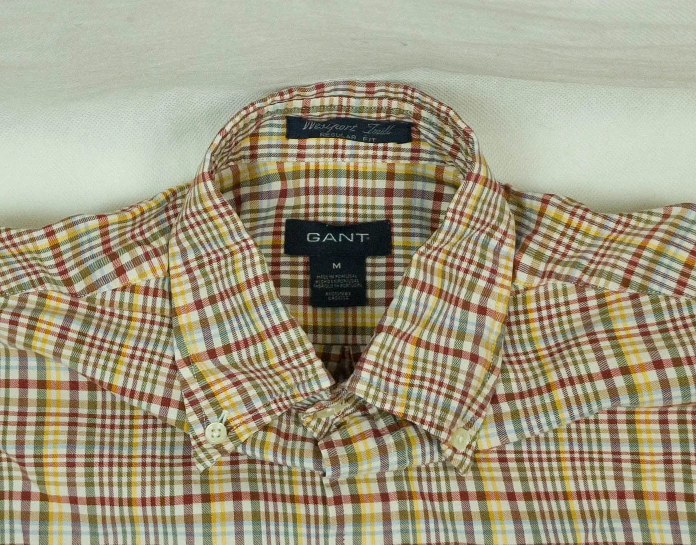Gant Shirts Button Ups GANT SHIRT LONG SLEEVE COTTON SIZE M-L (LABEL M) Multi