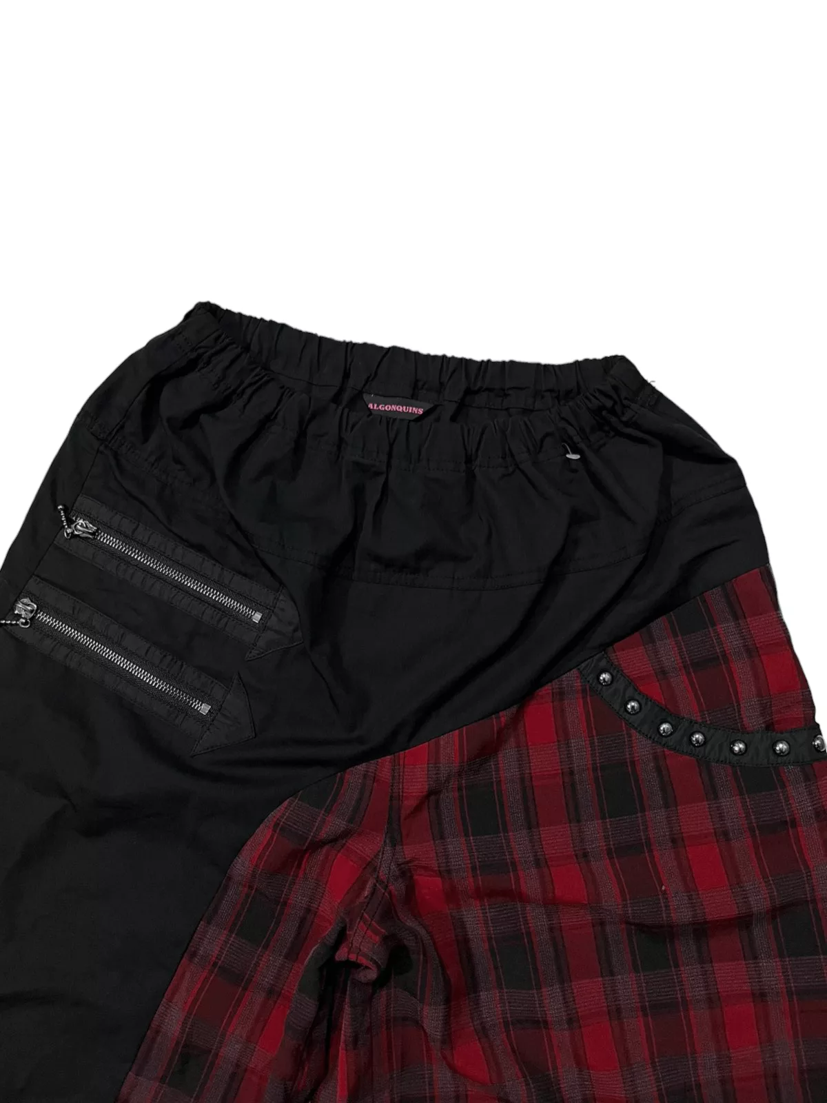 Japanese Brand Shorts Japanese Brand Algonquins Bondage Tartan Short Black