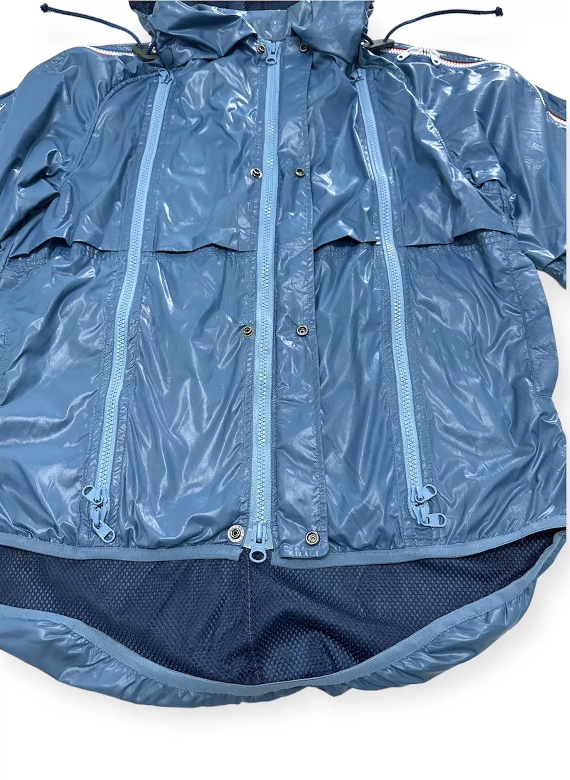 Final Home Light Jackets Final Home × Issey Miyake Grailed Final Home Runaway Survival Jacket by Issey Miyake Blue Vintage