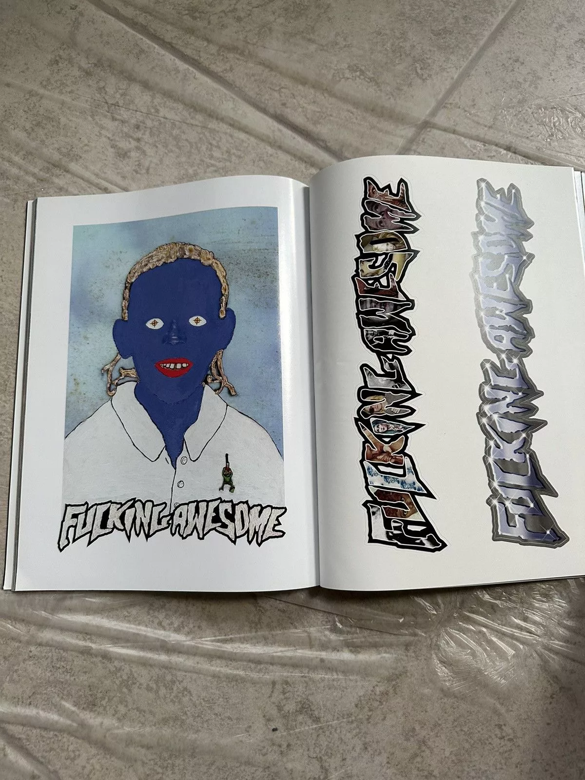 Fucking Awesome Miscellaneous Fucking Awesome FA MAGAZINE Blue