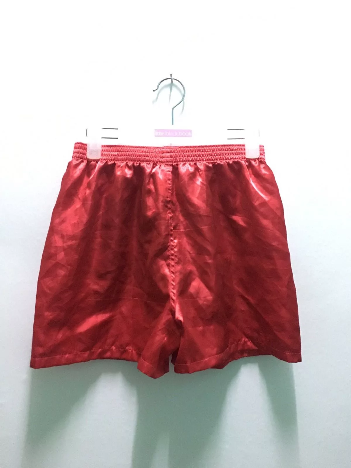 FINAL DROP🔥The simpsons shorts like boxer polyester material Red