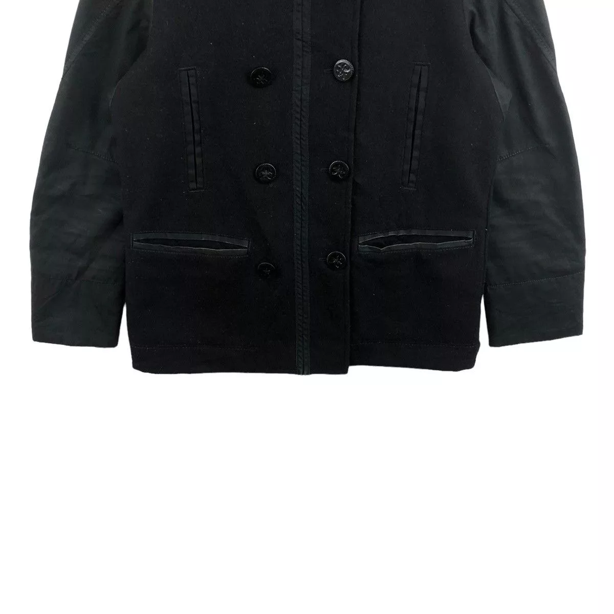 Marithe + Francois Girbaud Heavy Coats Marithe + Francois Girbaud × Vintage Pick!! Vtg MARITHE FRANCOIS GIRBAUD x Le Casual De Wool Coat Black
