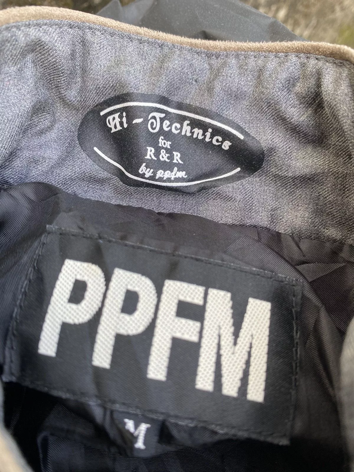 PPFM Light Jackets PPFM × Seditionaries PPFM hi-technics for R&R light jacket Gray
