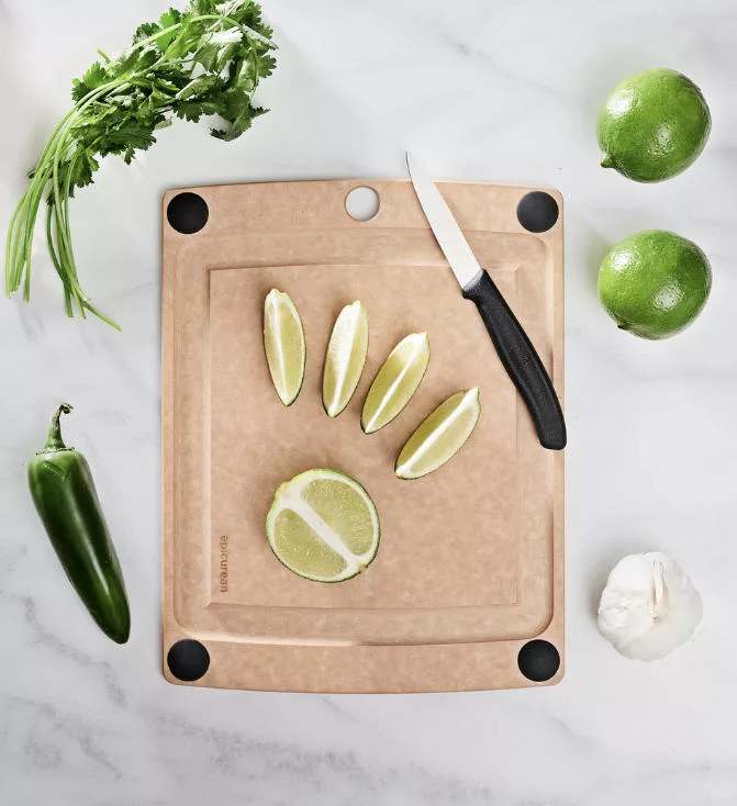 11.5 x 9 Natural Button Board