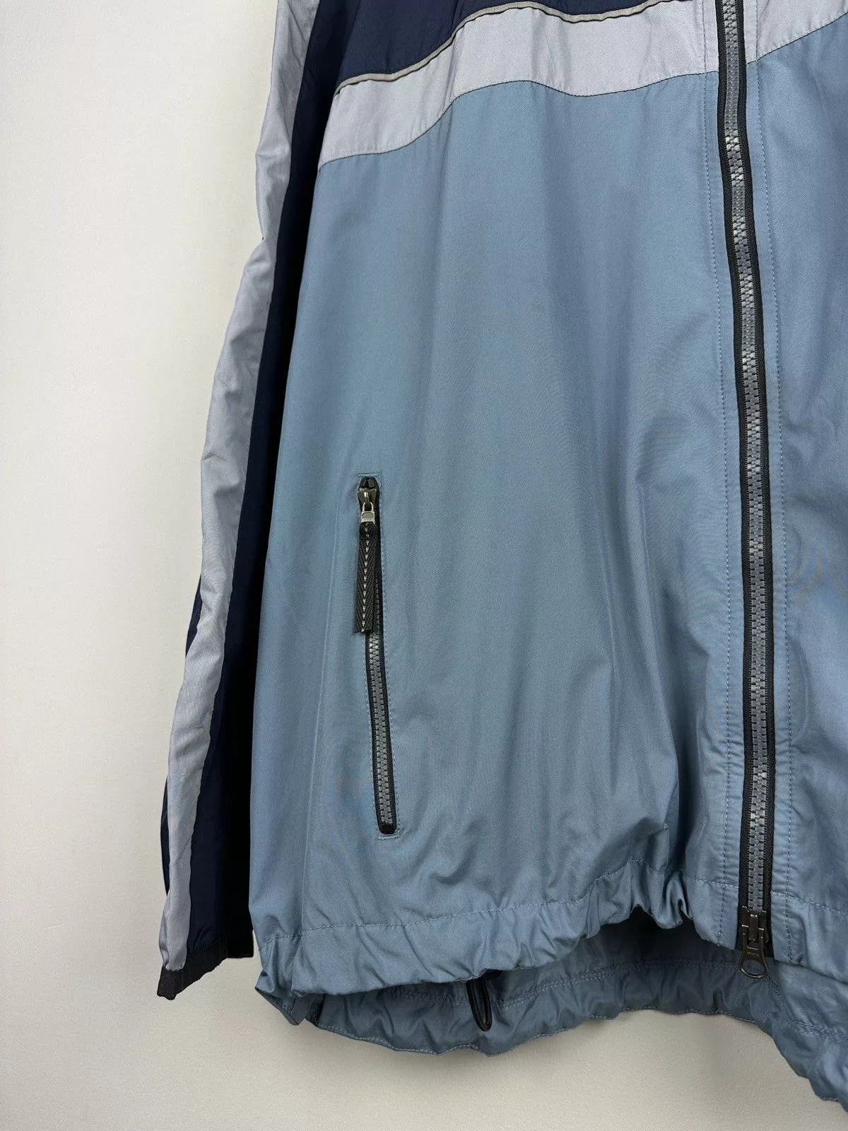 Nike Light Jackets Vintage 90’s Nike Y2K Light Jacket Blue Streetwear