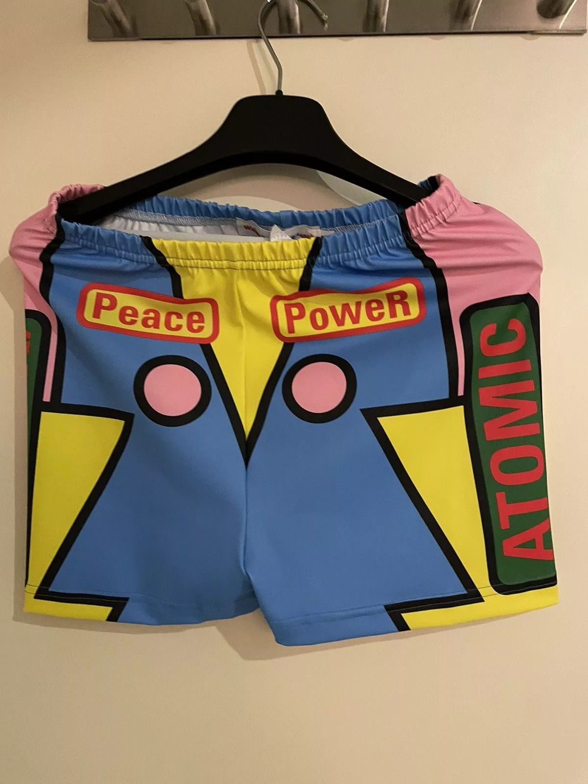 Walter Van Beirendonck Leggings Walter van Beirendonck Radiate beauty Biking shorts Blue