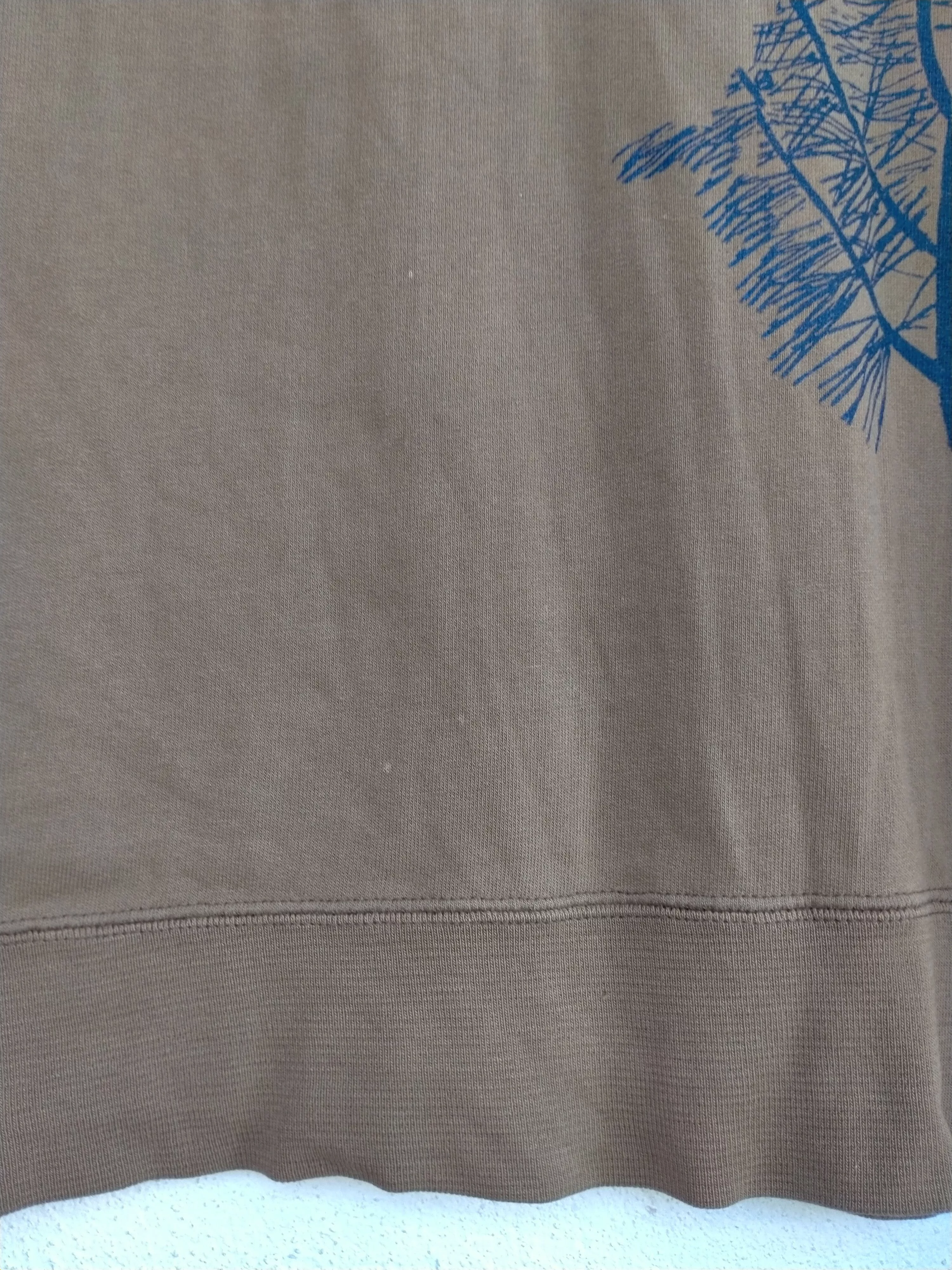 Christophe Lemaire Sweatshirts Christophe Lemaire × Vintage Vintage Christopher Lemaire Distressed Sweatshirt Brown