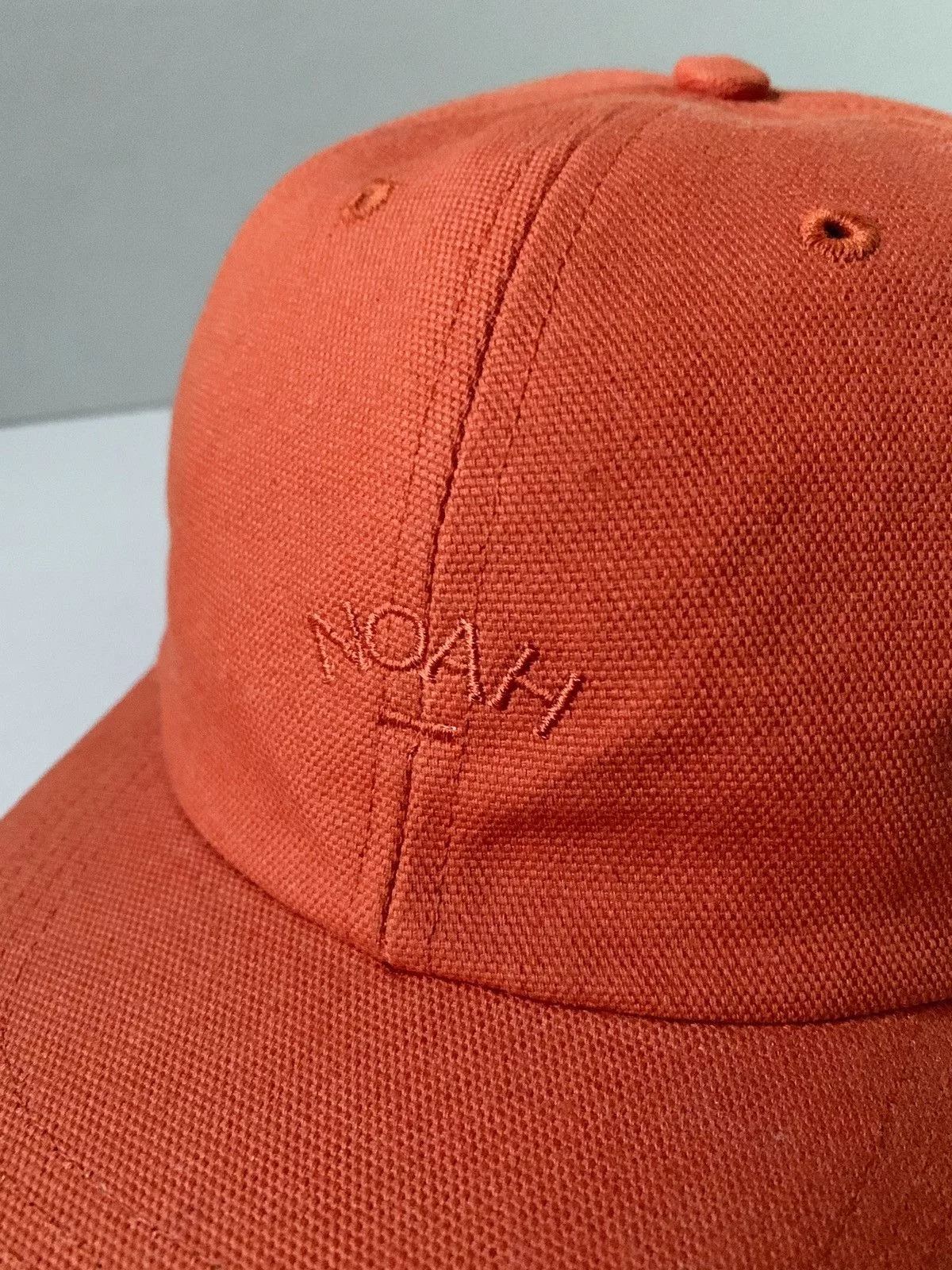 Noah Hats Noah - Twill Logo Cap Orange