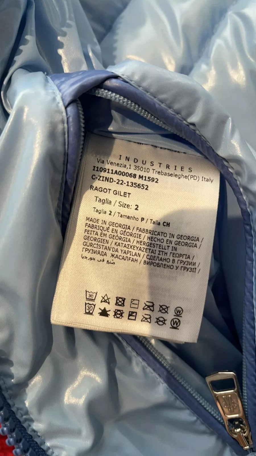 Moncler Vests Moncler argot pre owned super clean medium size 2 Blue