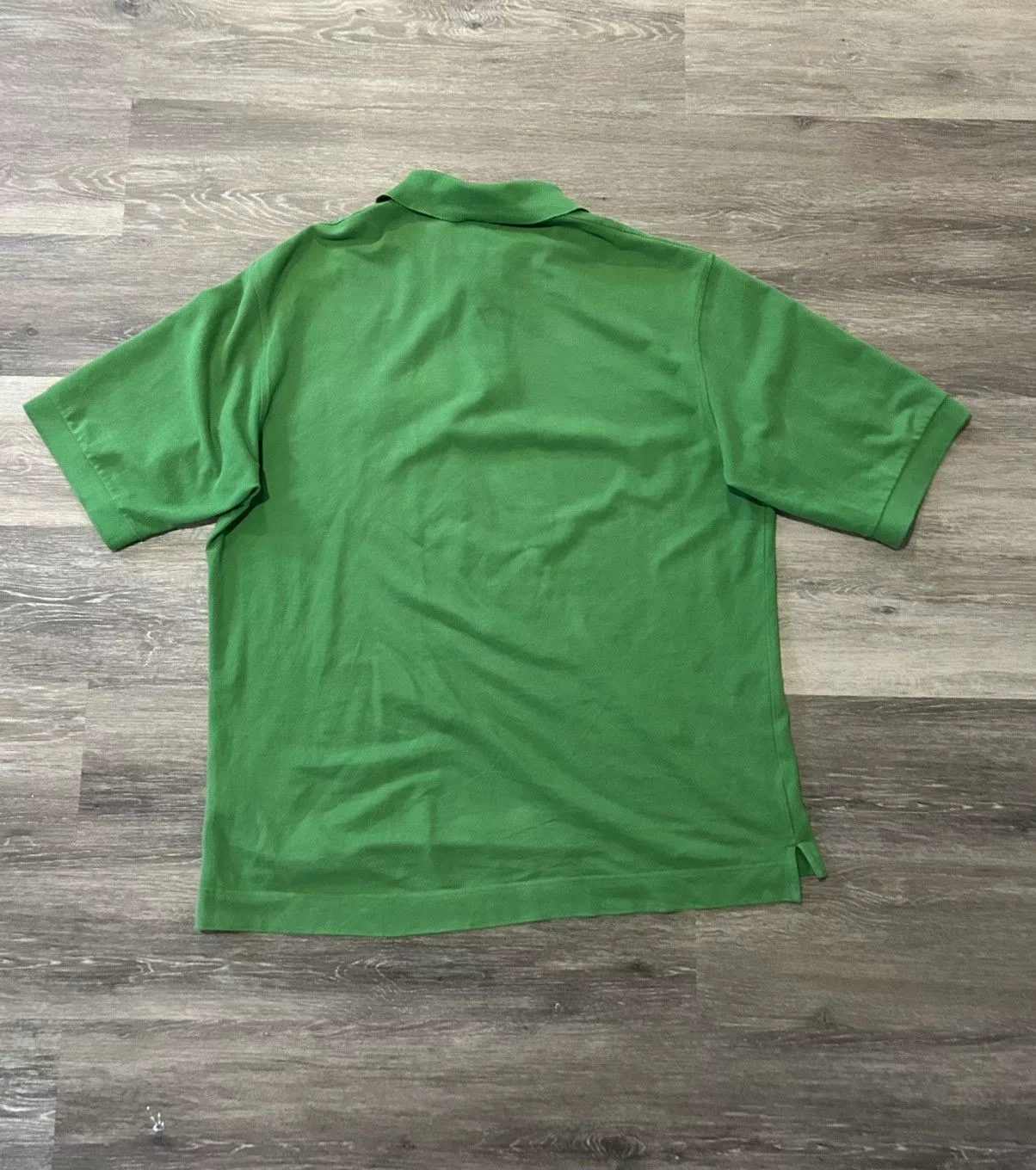 Acne Studios Polos Acne Studios Oversized Green Bubble Logo Polo
